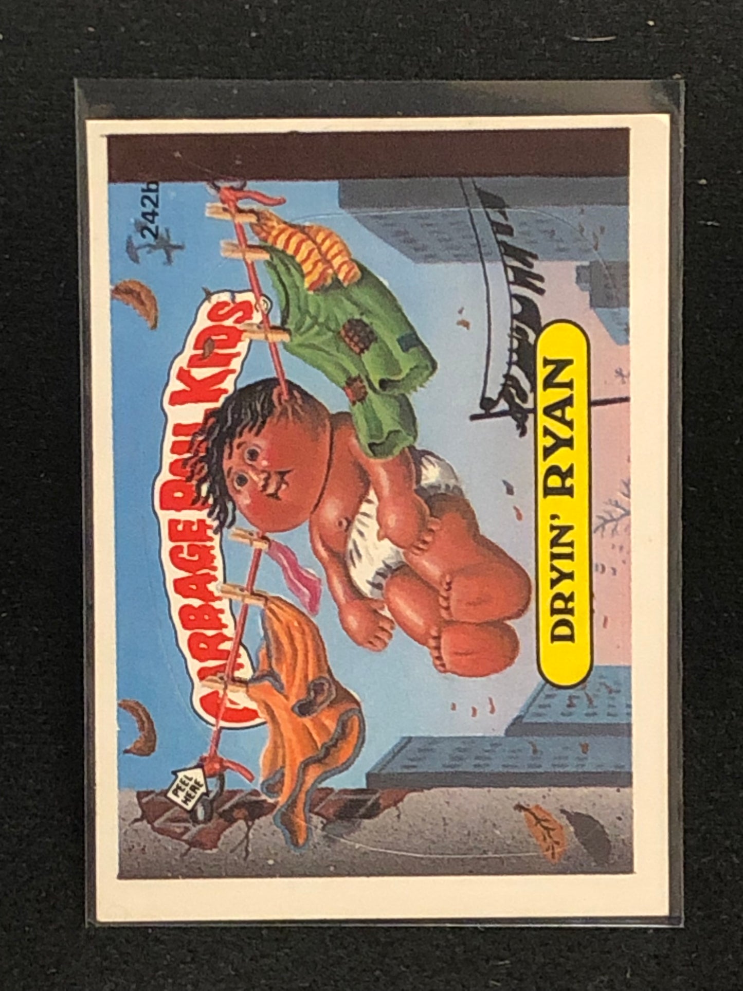 Garbage Pail Kids Original Series 6 (os6) 242b Dryin Ryan