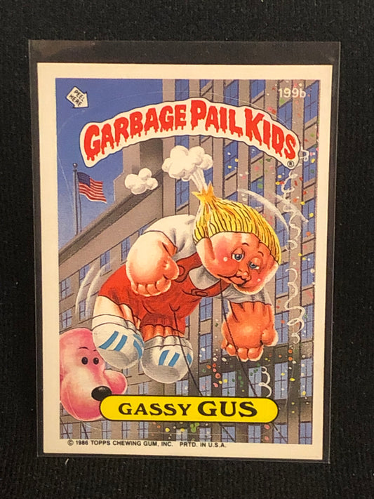 Garbage Pail Kids Original Series 5 (os5) 199b Gassy Gus