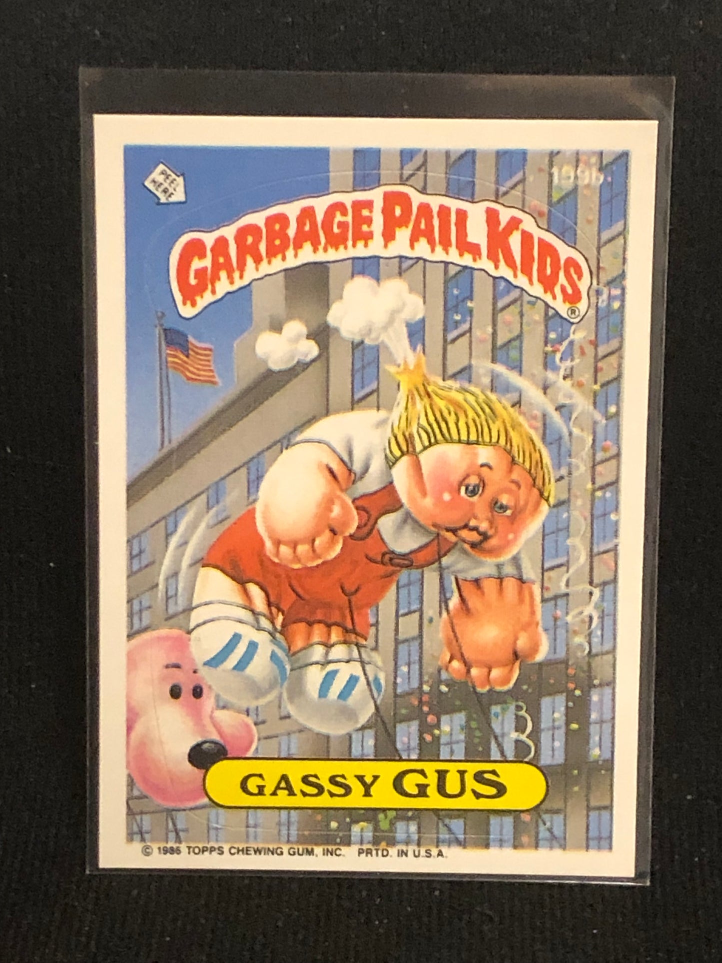 Garbage Pail Kids Original Series 5 (os5) 199b Gassy Gus