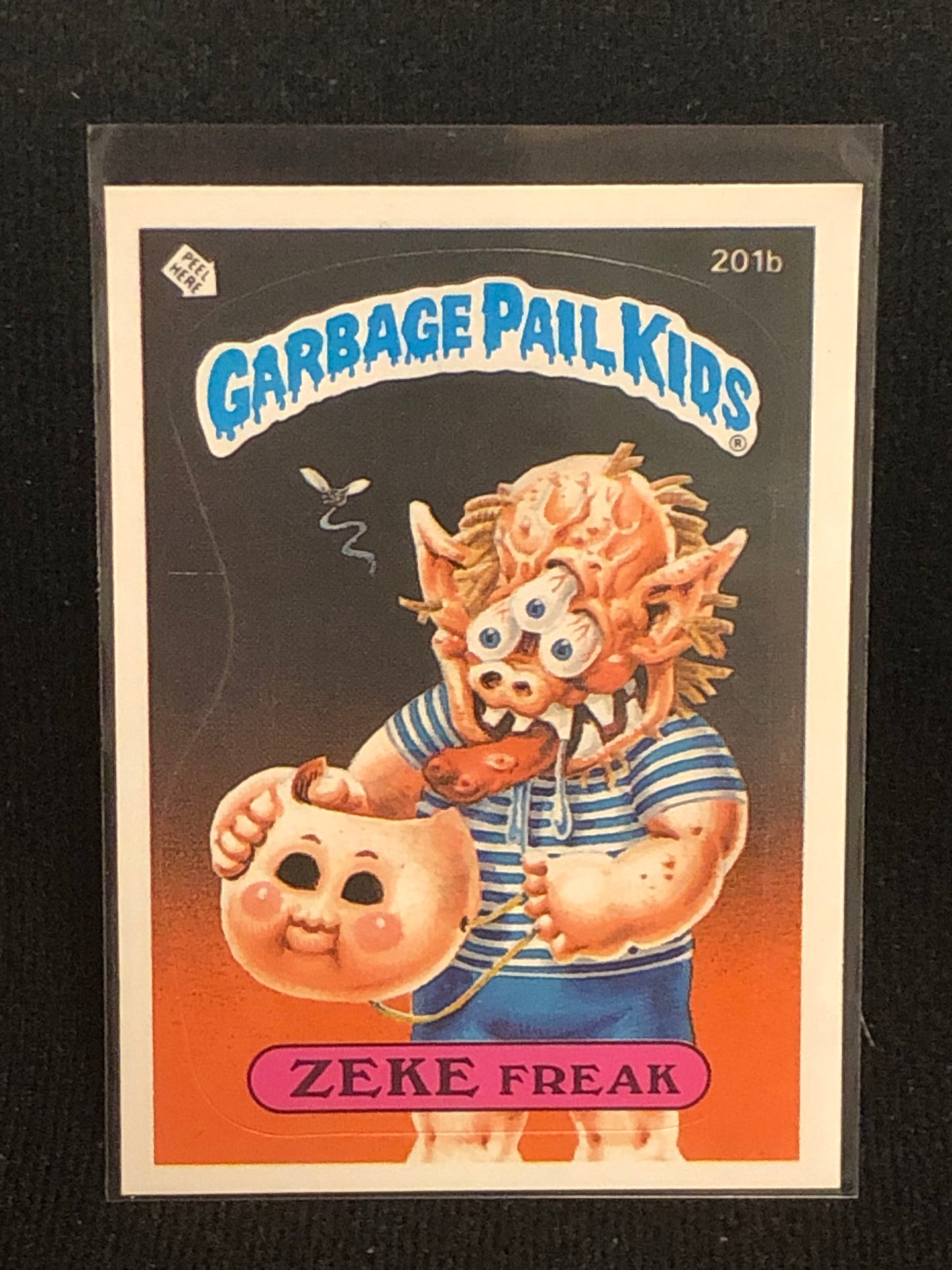 Garbage Pail Kids Original Series 5 (os5) 201b Zeke Freak