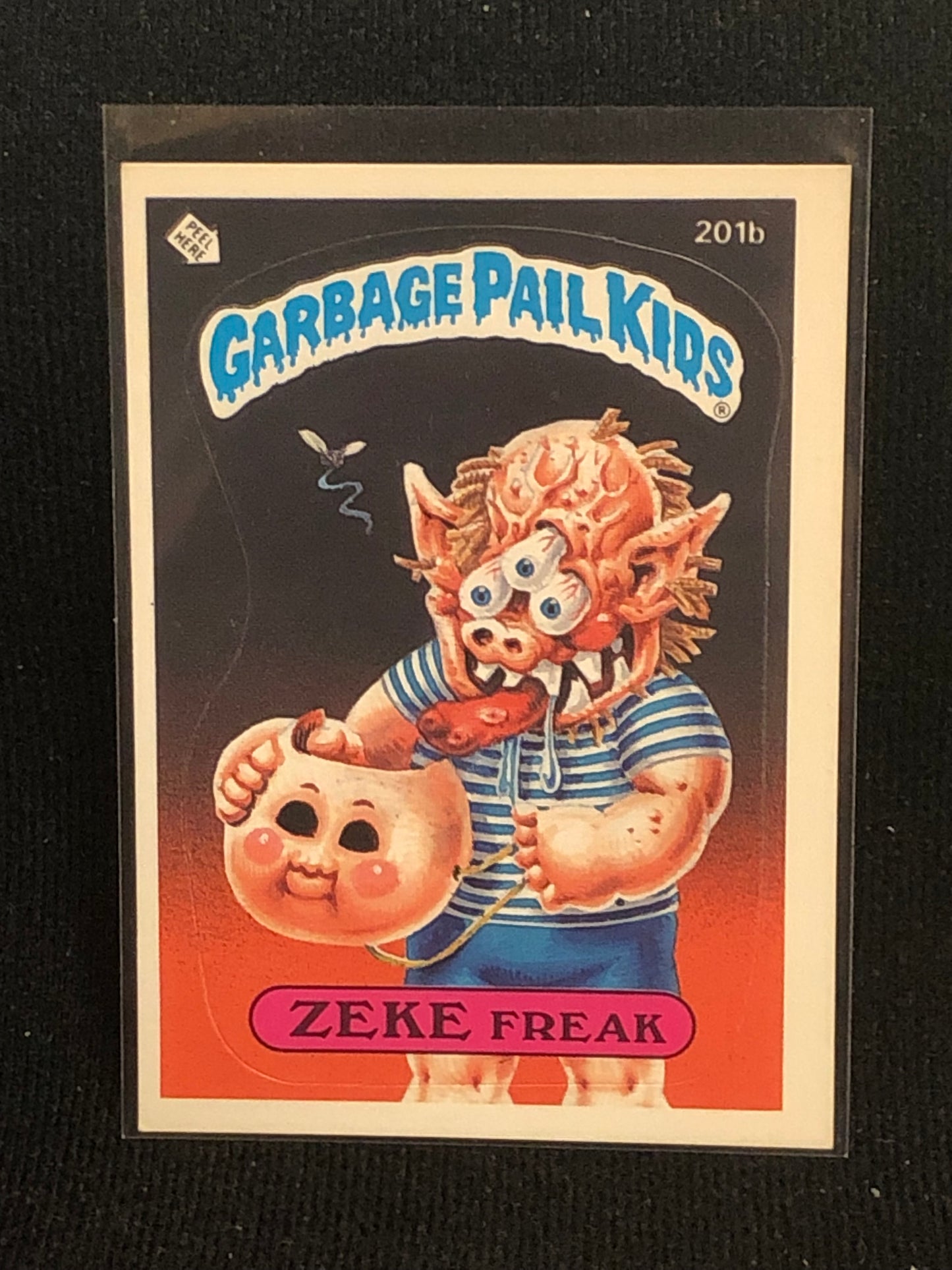 Garbage Pail Kids Original Series 5 (os5) 201b Zeke Freak