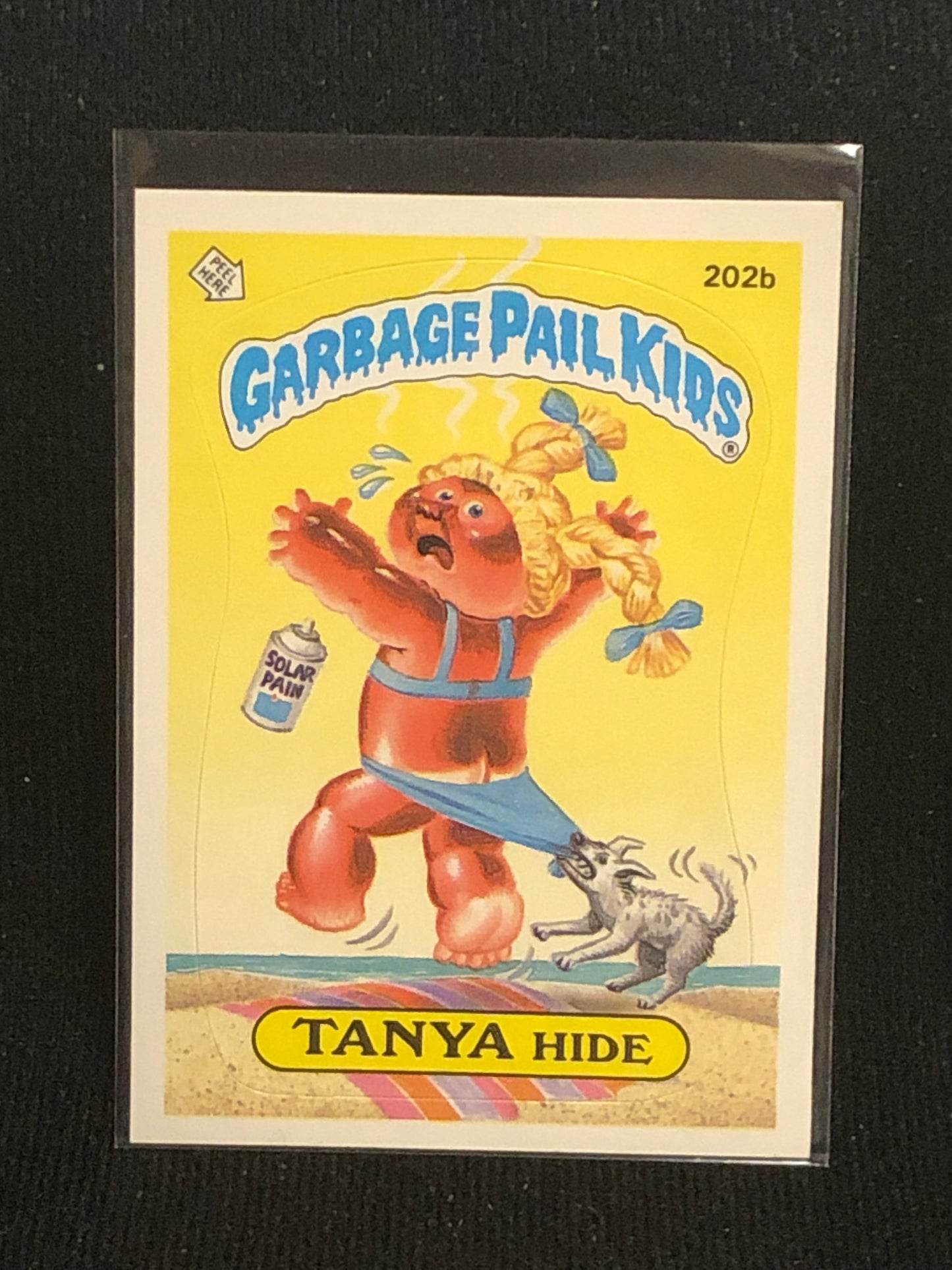 Garbage Pail Kids Original Series 5 (os5) 202b Tanya Hide