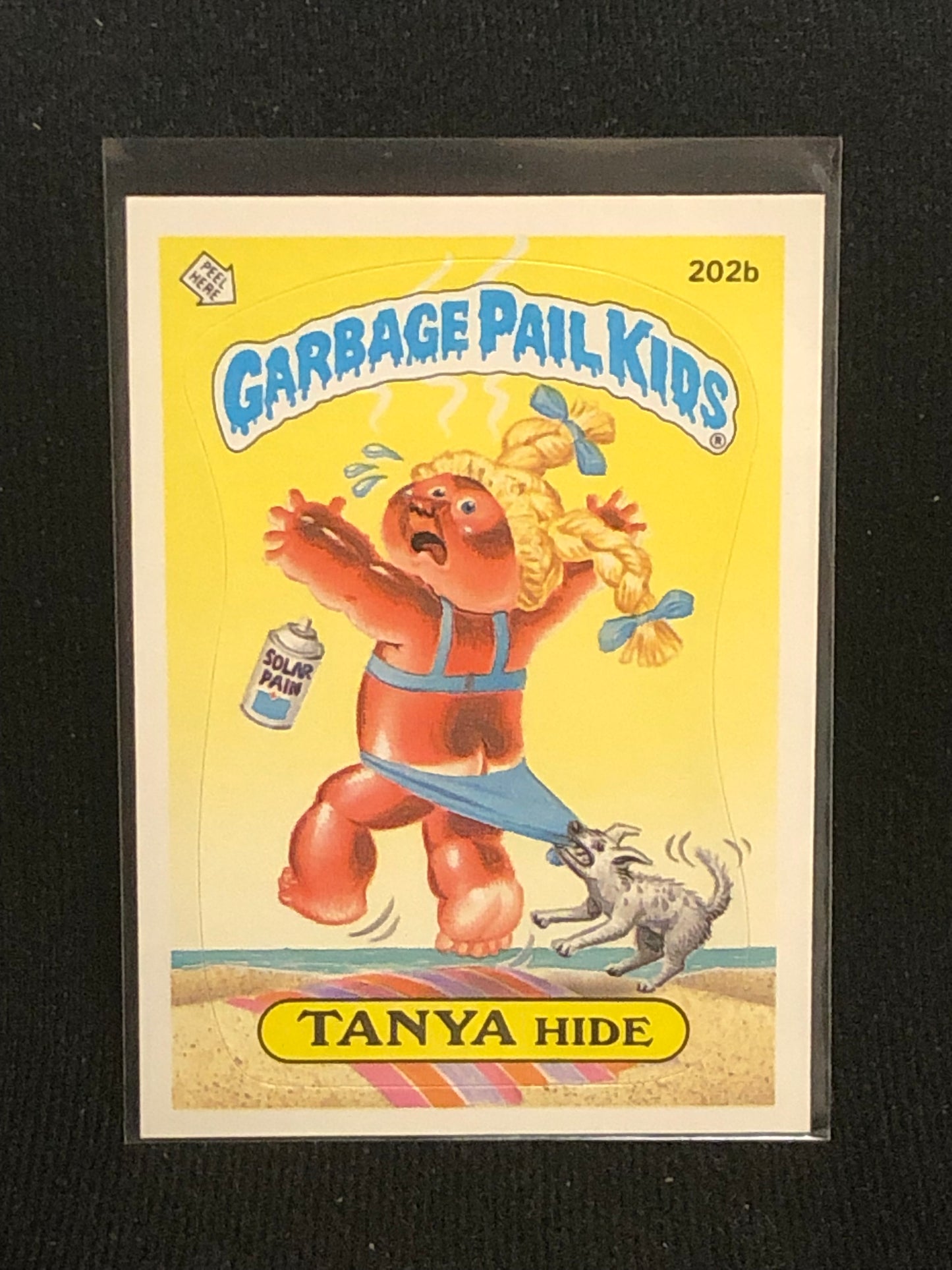 Garbage Pail Kids Original Series 5 (os5) 202b Tanya Hide