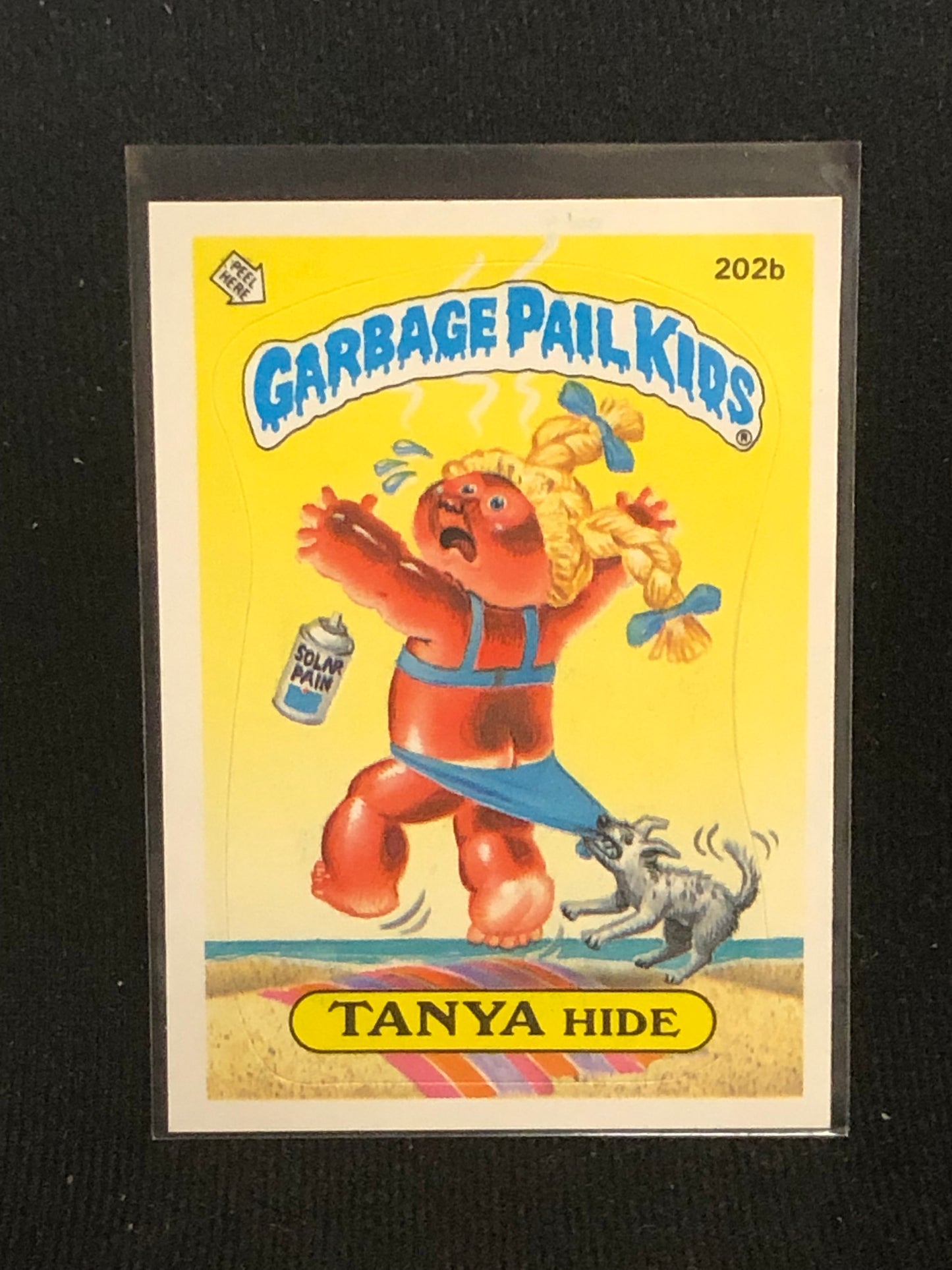 Garbage Pail Kids Original Series 5 (os5) 202b Tanya Hide