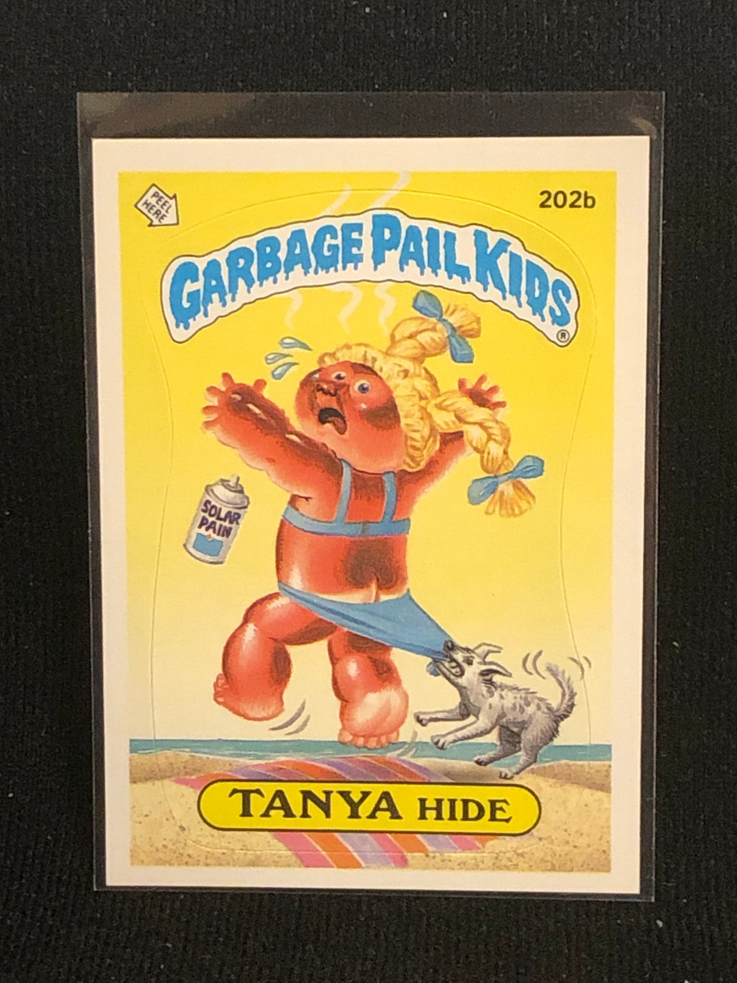 Garbage Pail Kids Original Series 5 (os5) 202b Tanya Hide