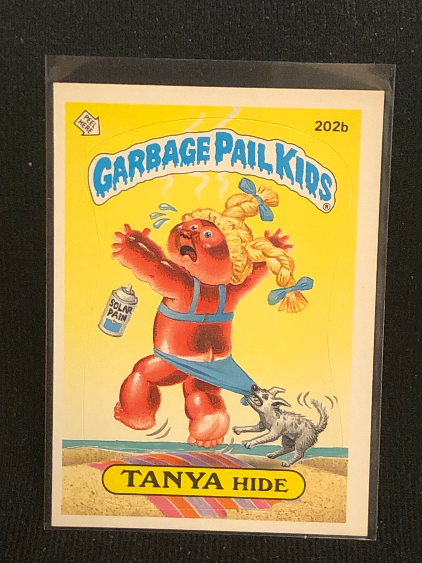 Garbage Pail Kids Original Series 5 (os5) 202b Tanya Hide