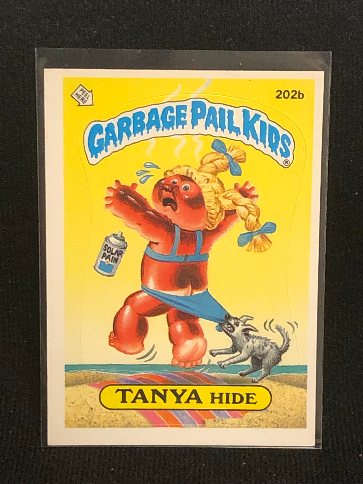 Garbage Pail Kids Original Series 5 (os5) 202b Tanya Hide