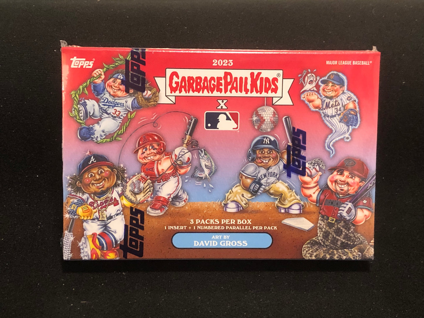 Garbage Pail Kids x MLB 3 Unopened Box