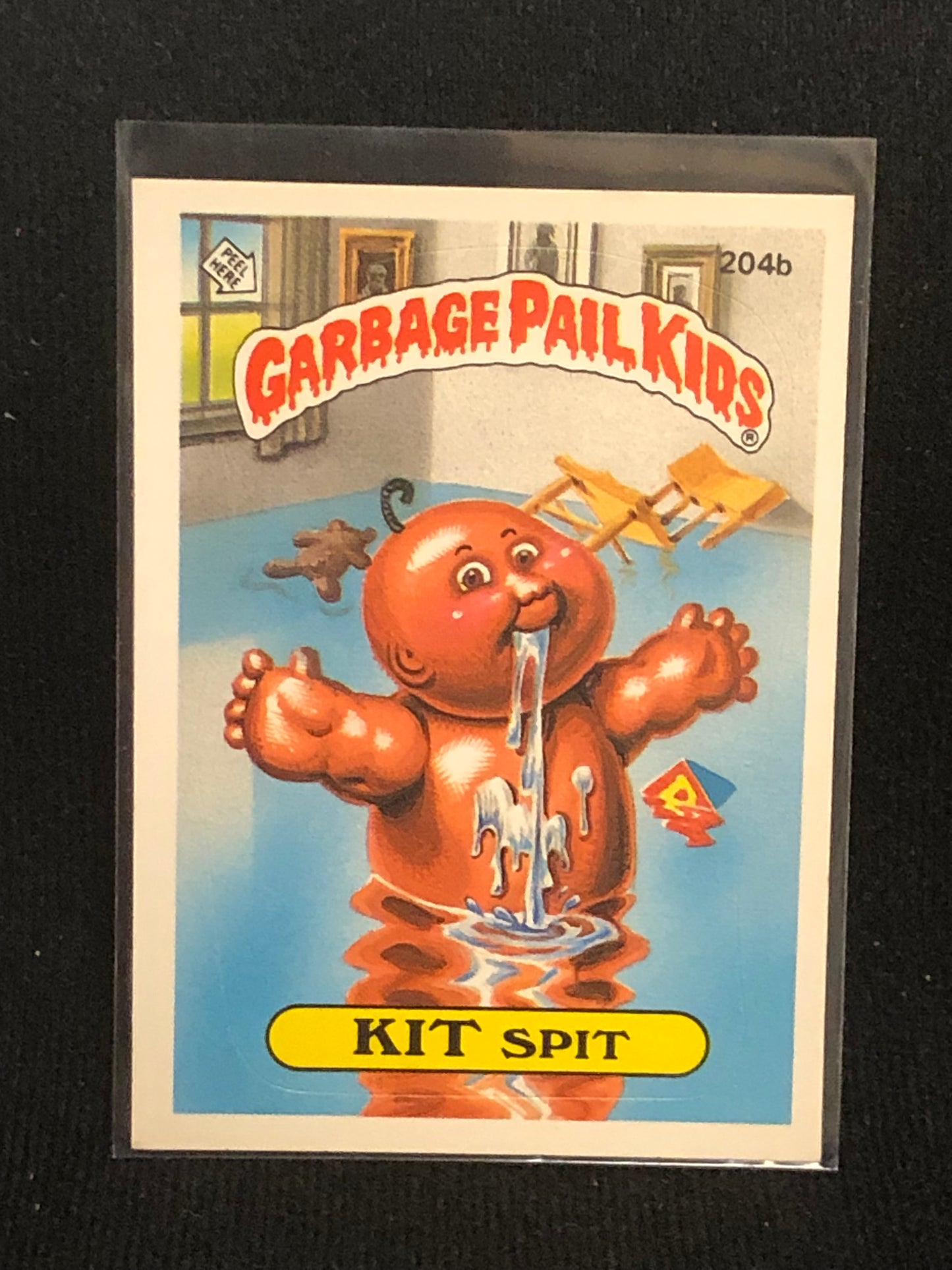 Garbage Pail Kids Original Series 5 (os5) 204b Kit Spit