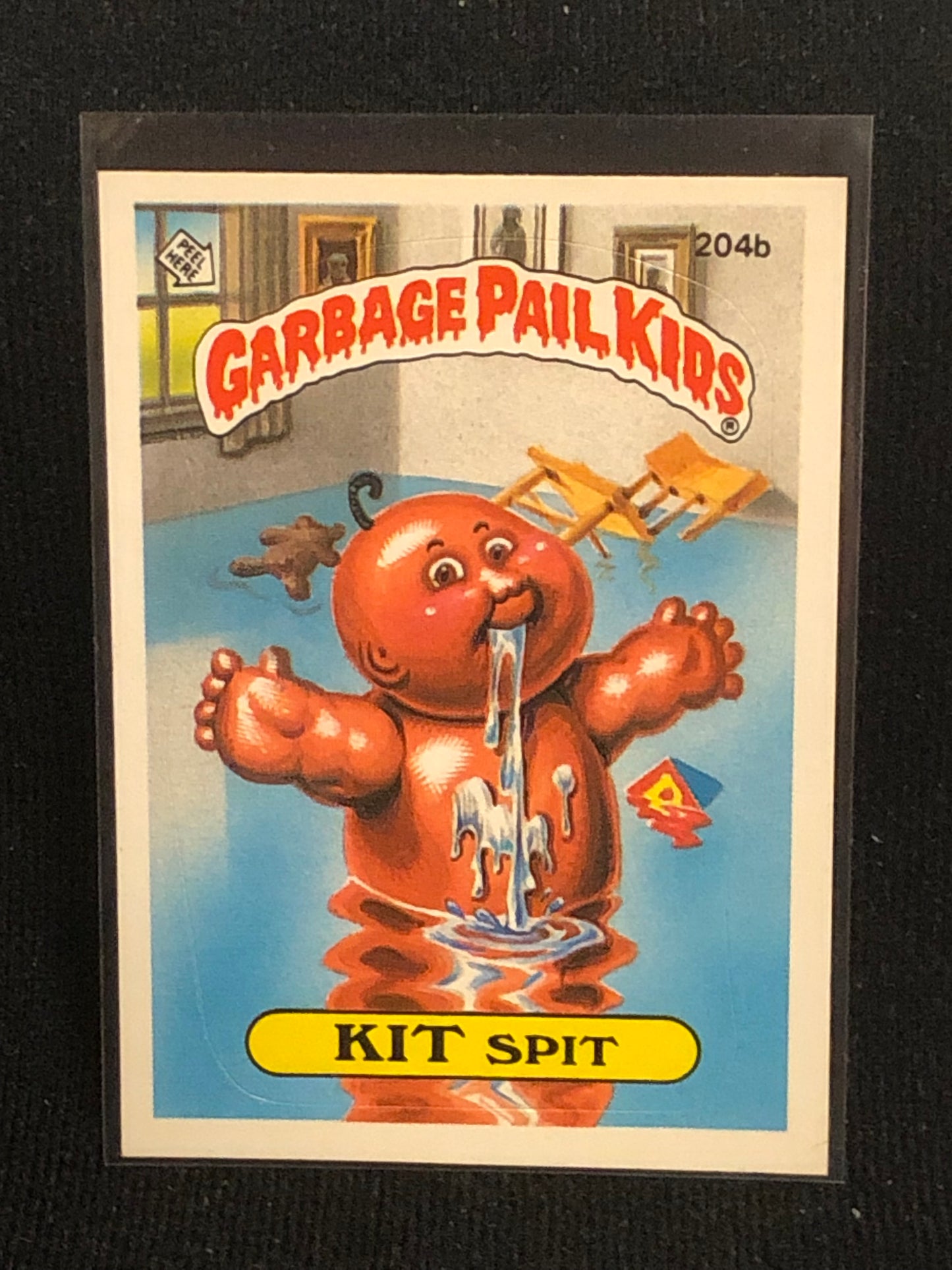 Garbage Pail Kids Original Series 5 (os5) 204b Kit Spit