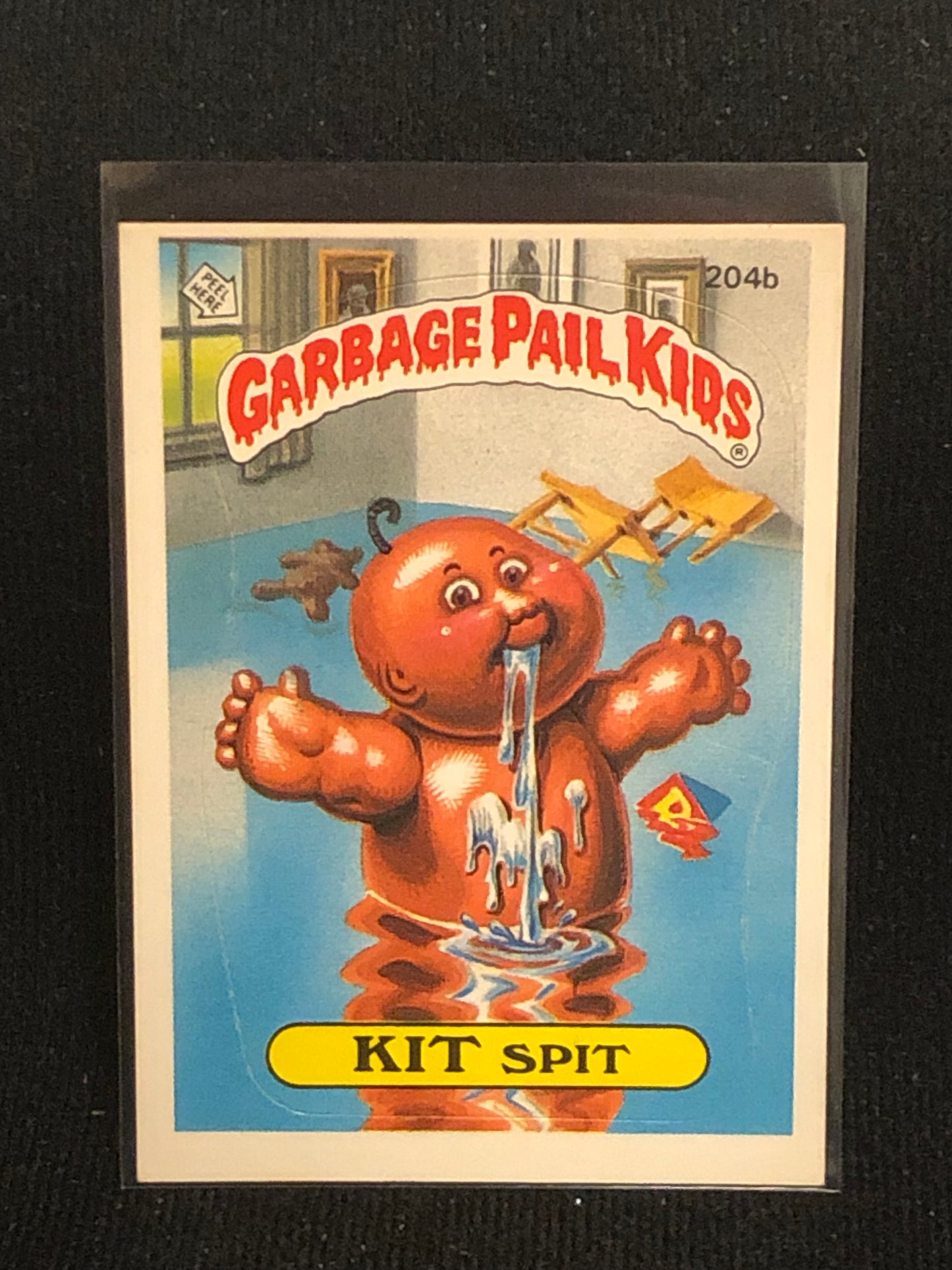 Garbage Pail Kids Original Series 5 (os5) 204b Kit Spit