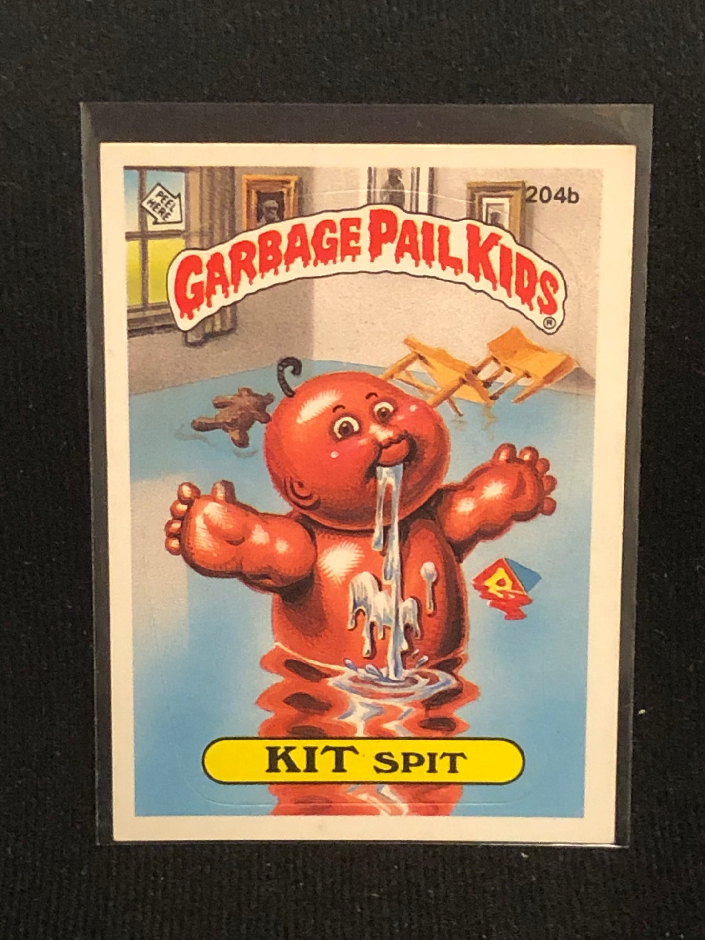 Garbage Pail Kids Original Series 5 (os5) 204b Kit Spit