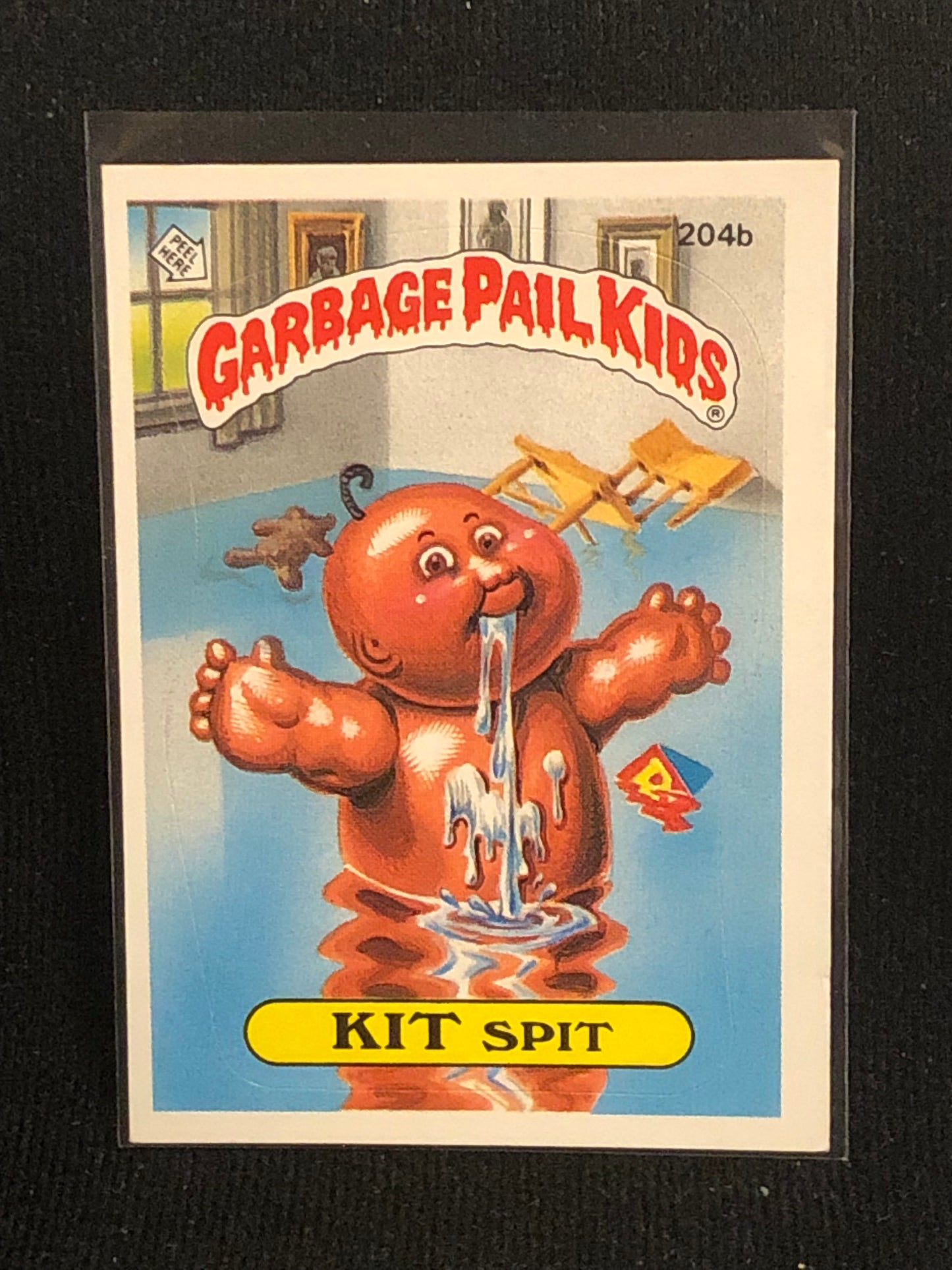 Garbage Pail Kids Original Series 5 (os5) 204b Kit Spit