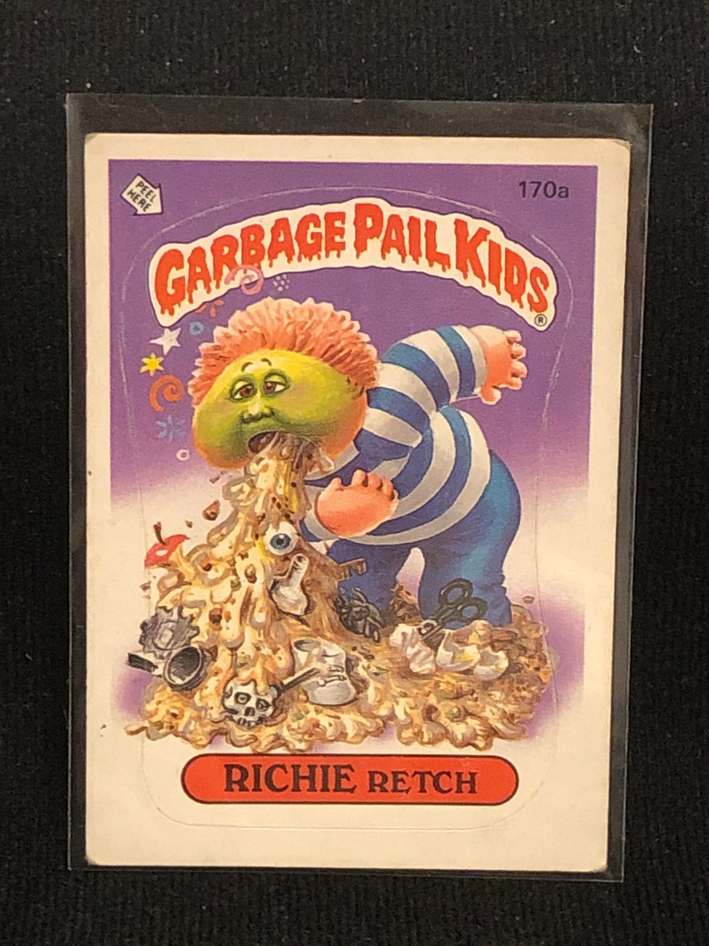 Garbage Pail Kids Original Series 5 (os5) 170a Richie Retch