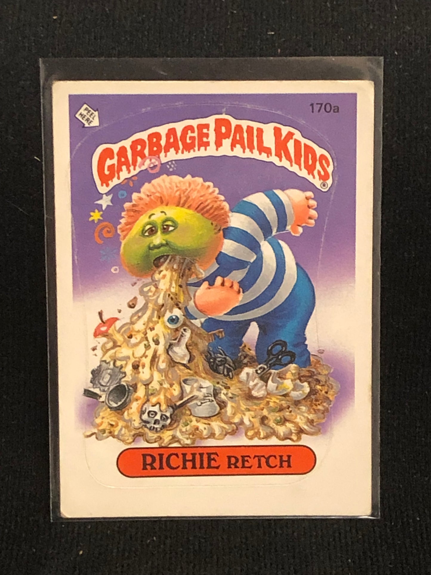 Garbage Pail Kids Original Series 5 (os5) 170a Richie Retch