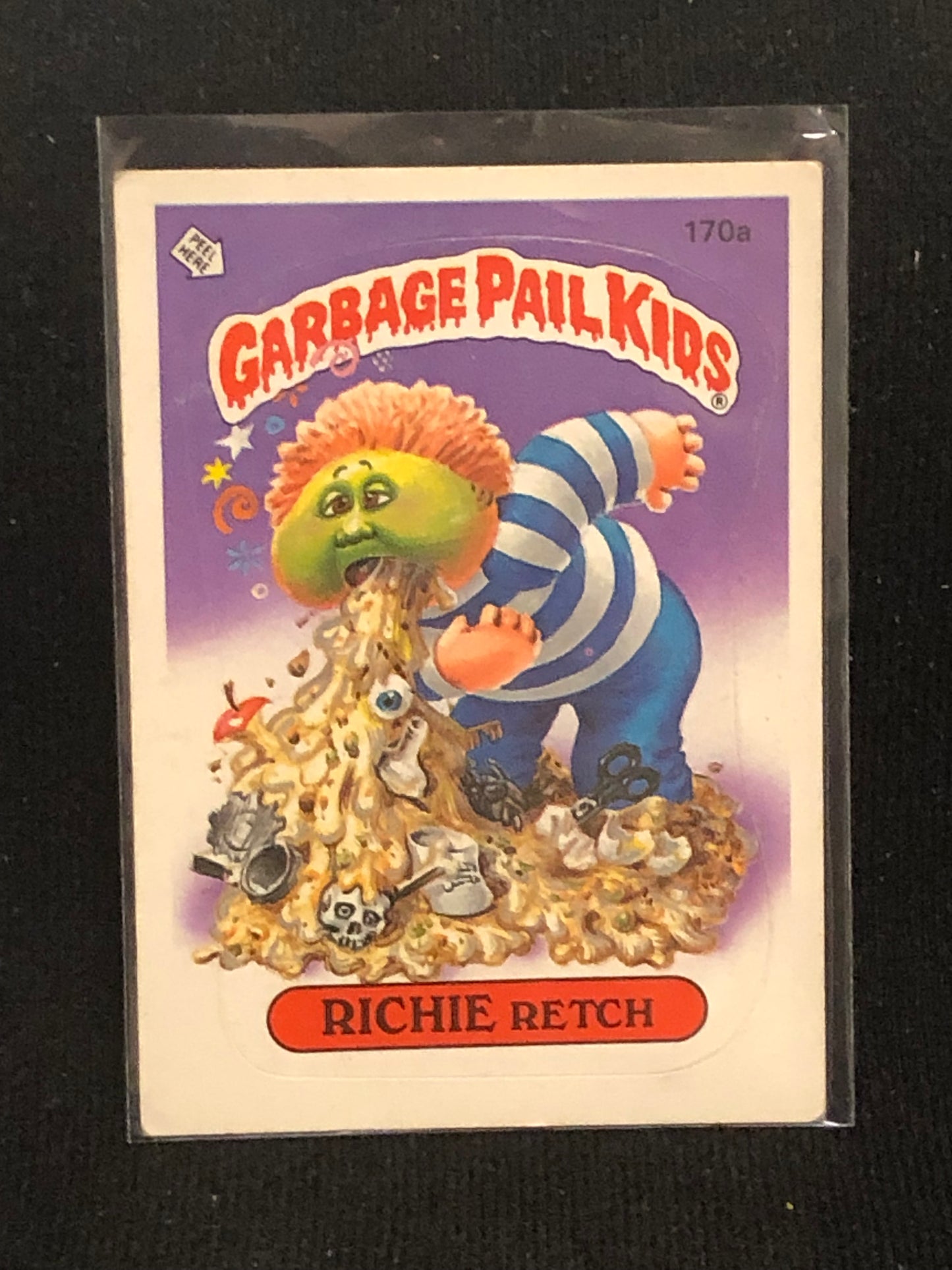 Garbage Pail Kids Original Series 5 (os5) 170a Richie Retch