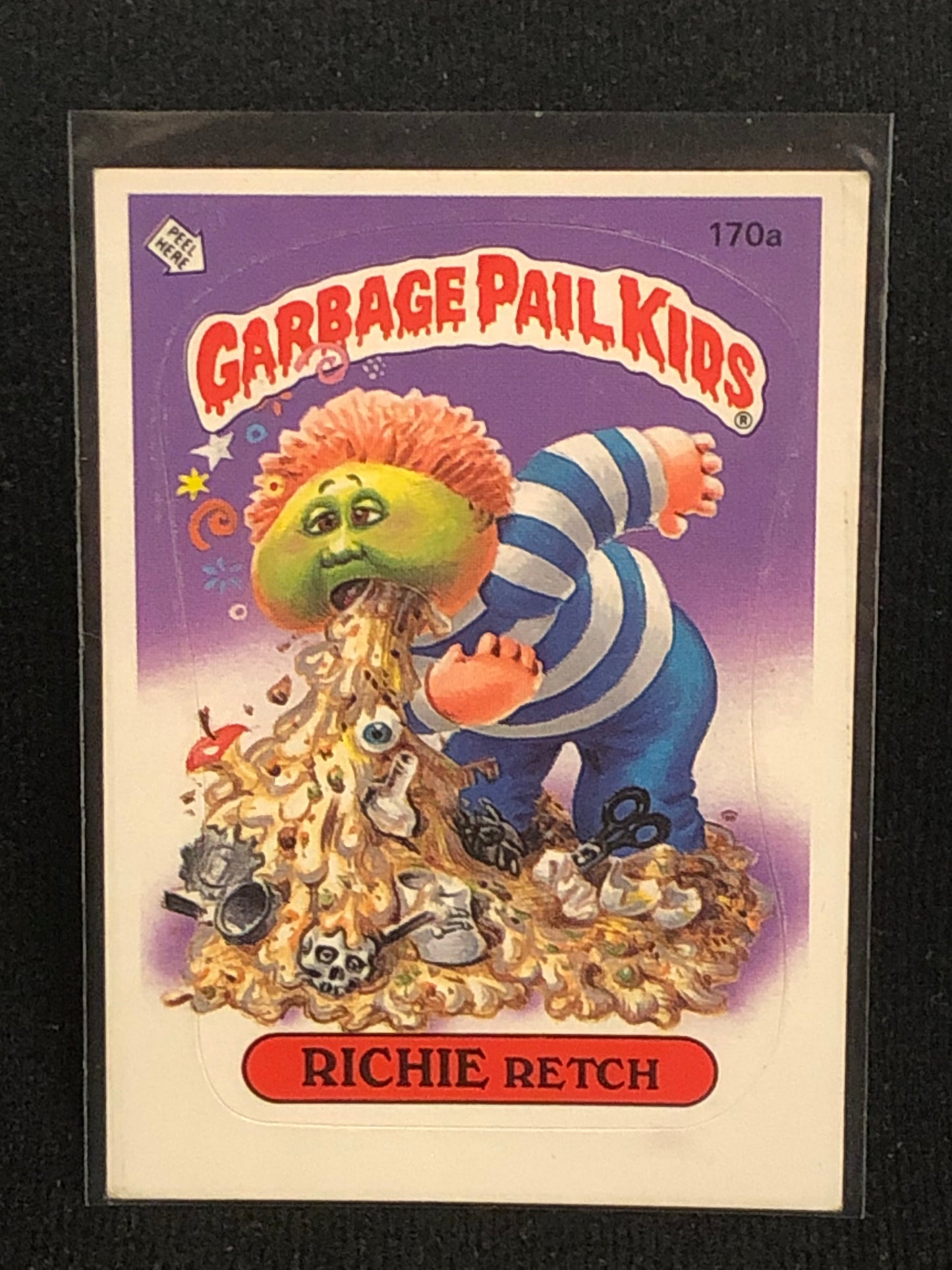 Garbage Pail Kids Original Series 5 (os5) 170a Richie Retch