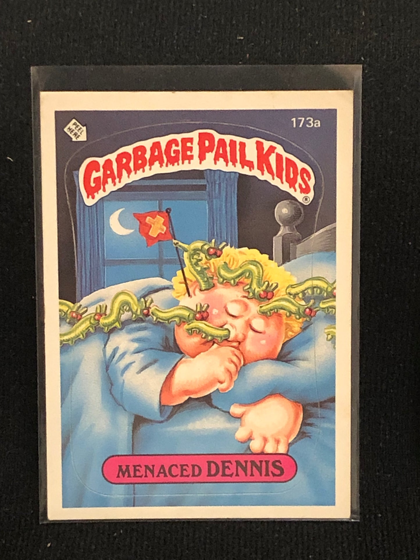 Garbage Pail Kids Original Series 5 (os5) 173a Menaced Dennis