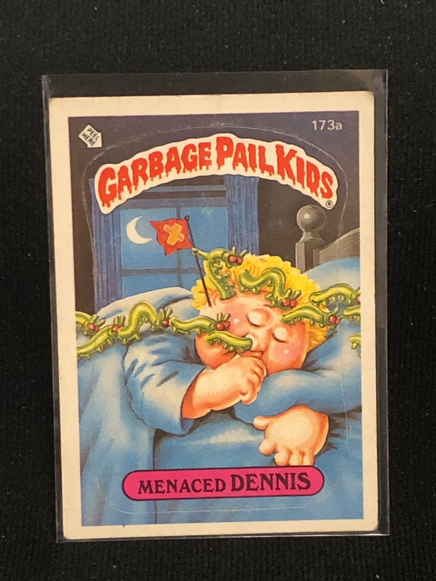 Garbage Pail Kids Original Series 5 (os5) 173a Menaced Dennis