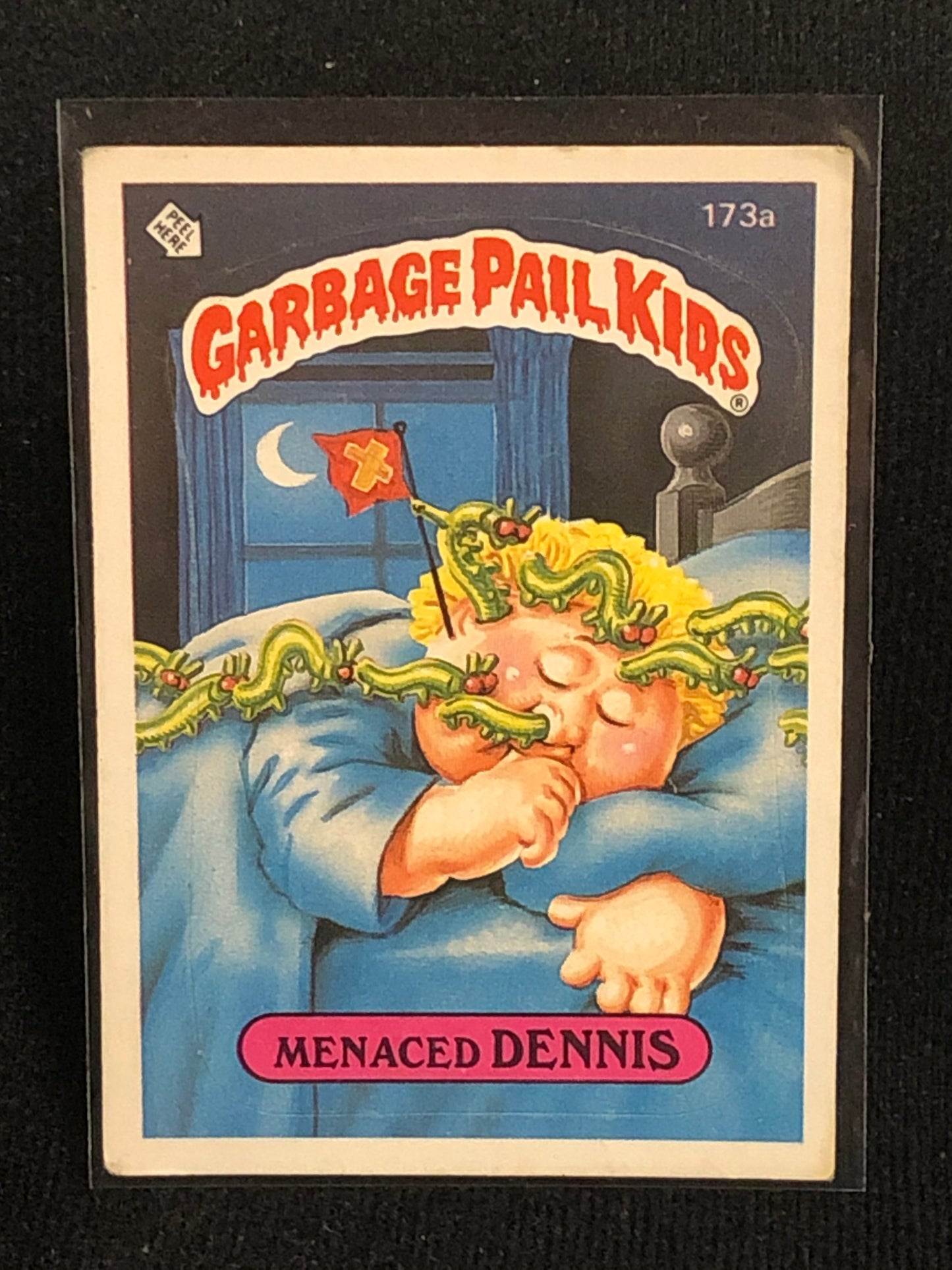 Garbage Pail Kids Original Series 5 (os5) 173a Menaced Dennis