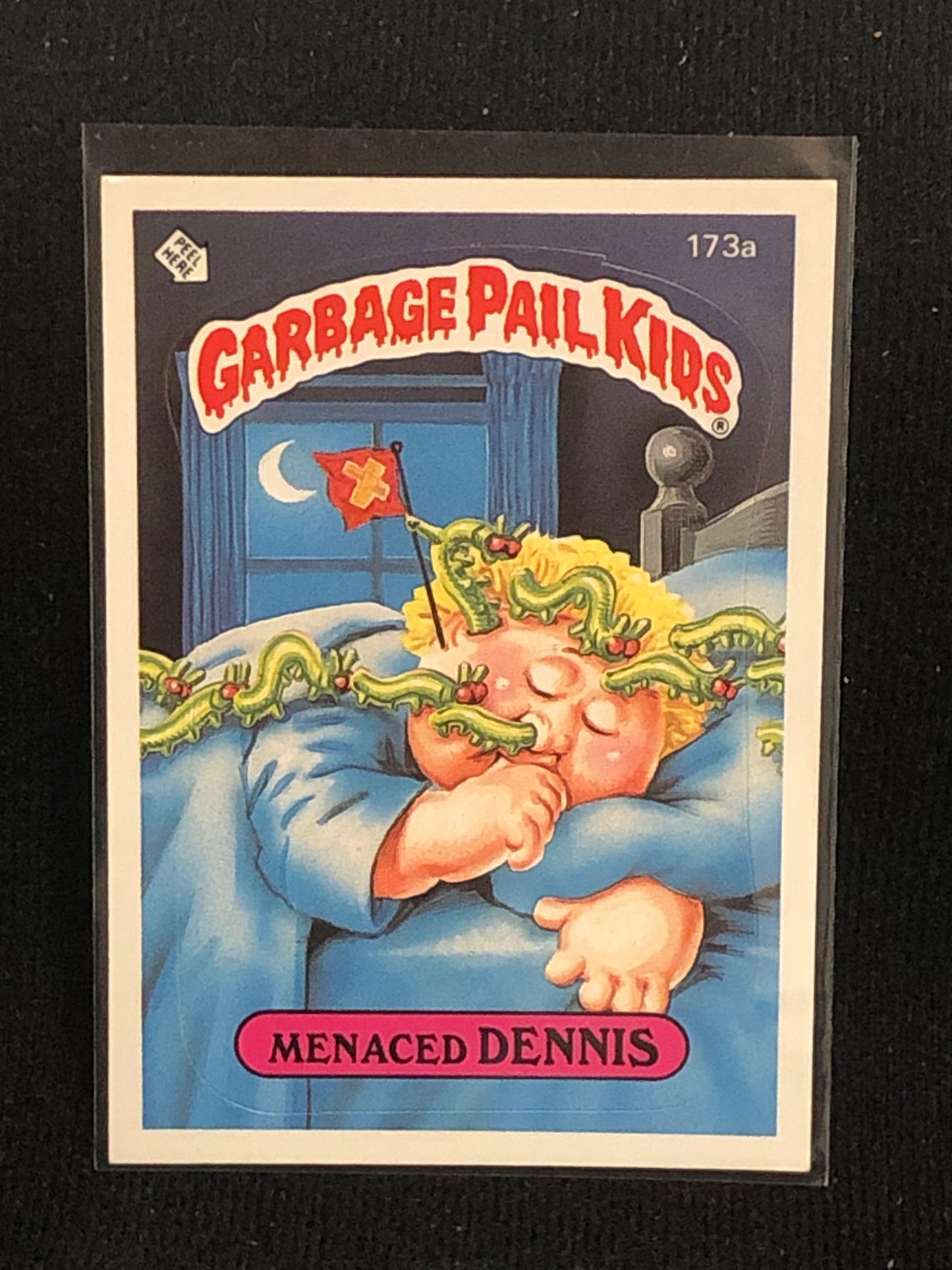 Garbage Pail Kids Original Series 5 (os5) 173a Menaced Dennis