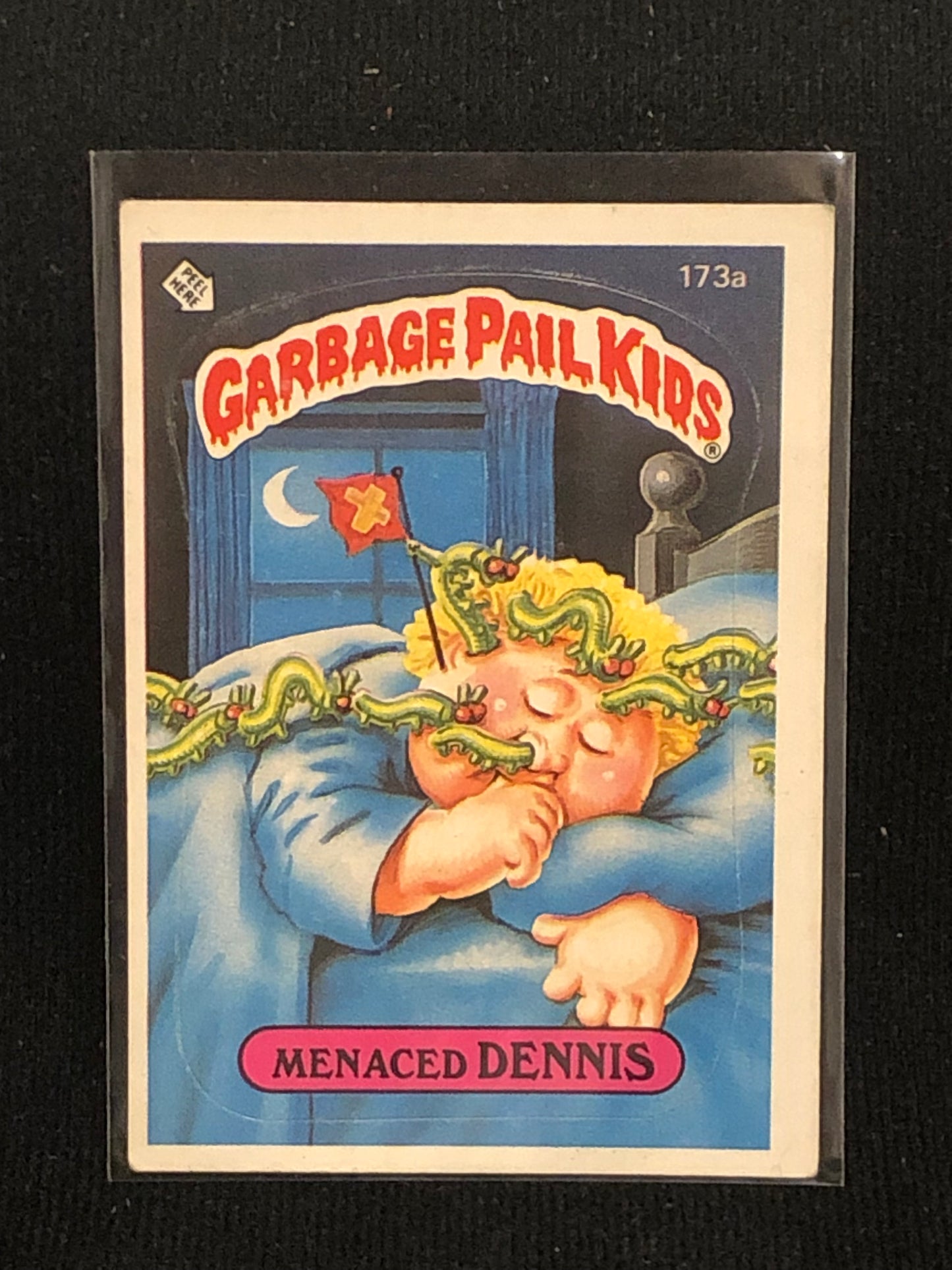 Garbage Pail Kids Original Series 5 (os5) 173a Menaced Dennis