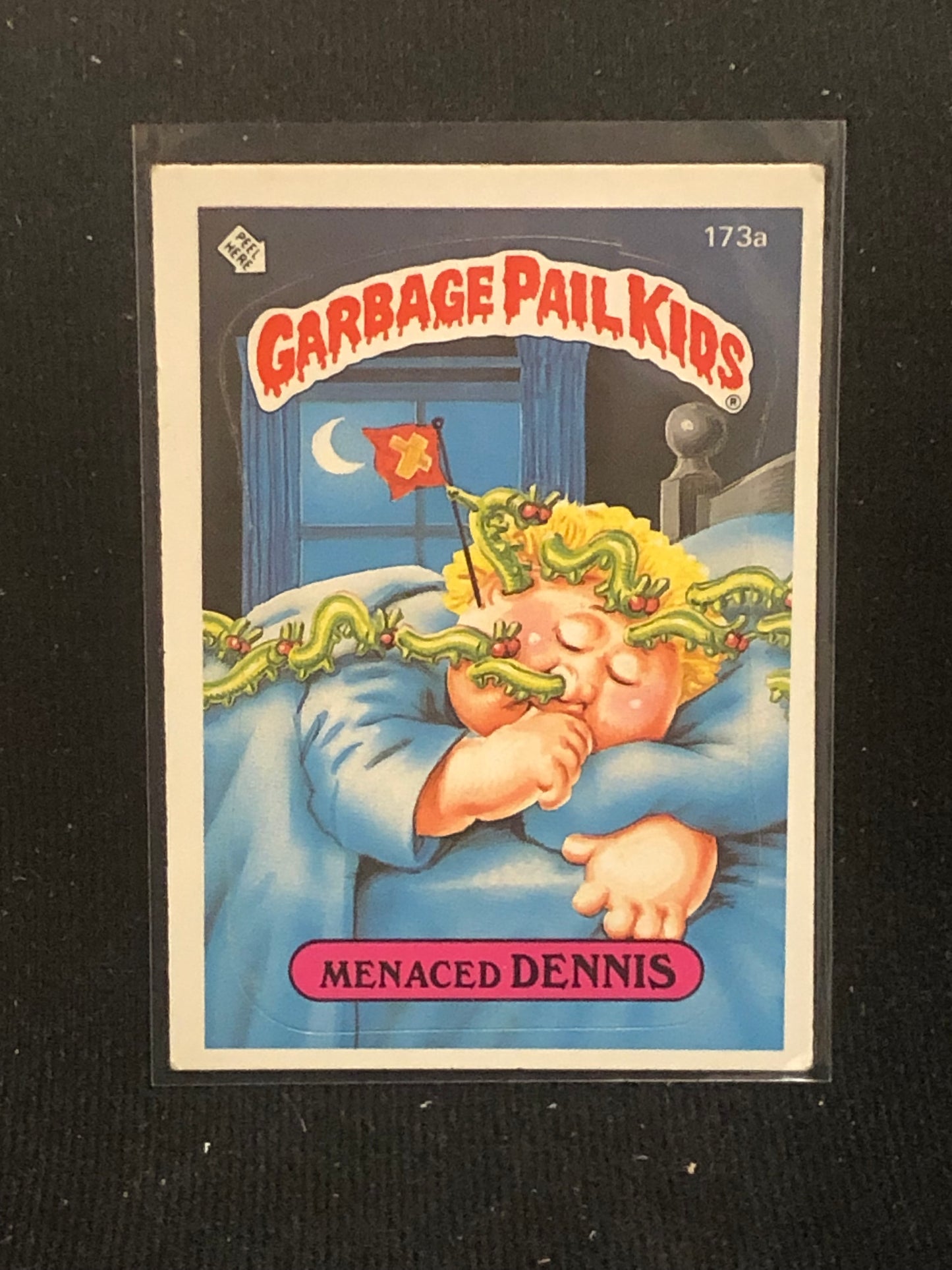 Garbage Pail Kids Original Series 5 (os5) 173a Menaced Dennis