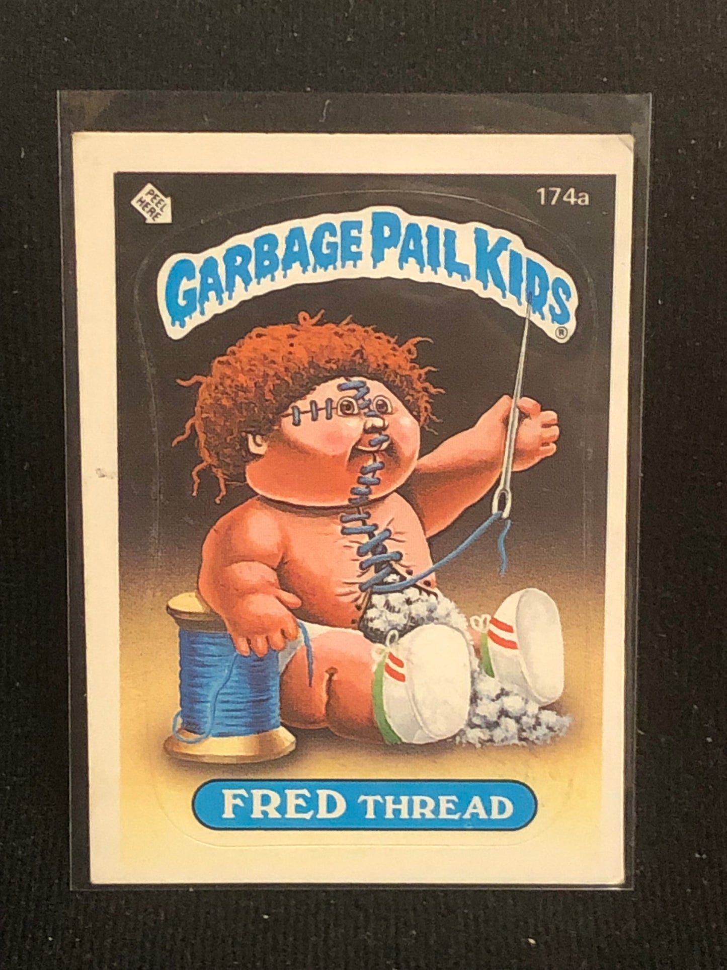 Garbage Pail Kids Original Series 5 (os5) 174a Fred Thread