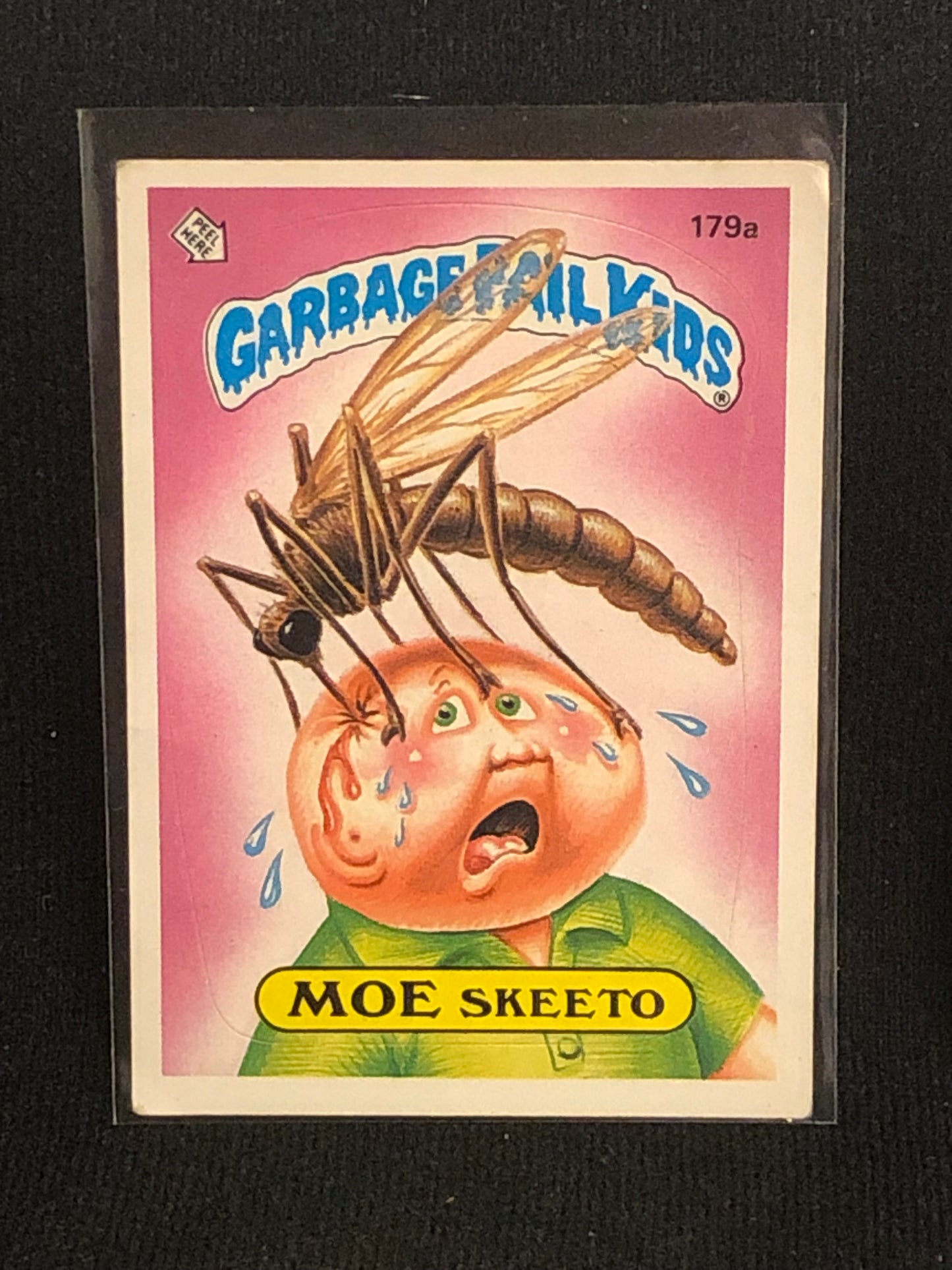 Garbage Pail Kids Original Series 5 (os5) 179a Moe Skeeto