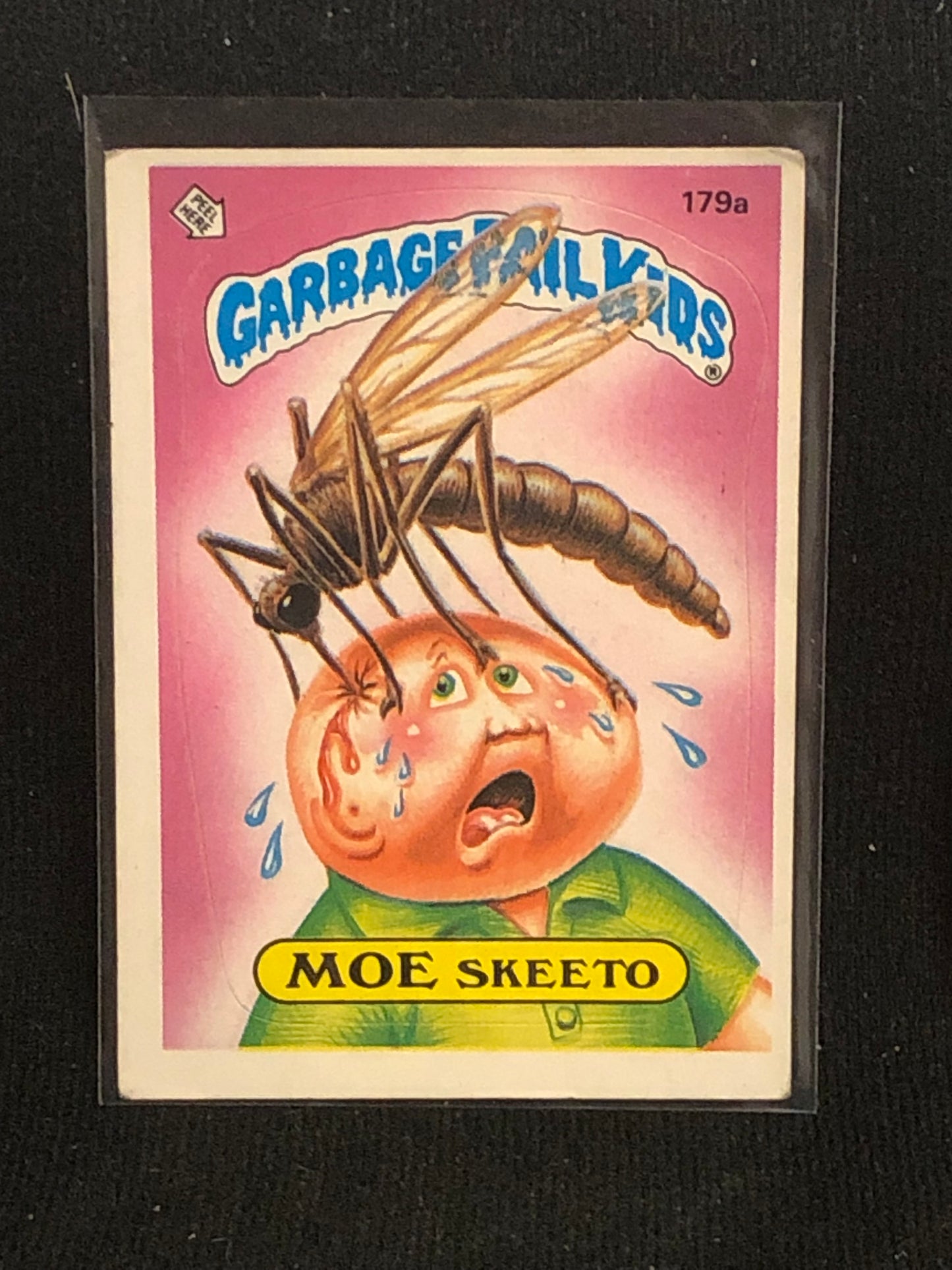 Garbage Pail Kids Original Series 5 (os5) 179a Moe Skeeto