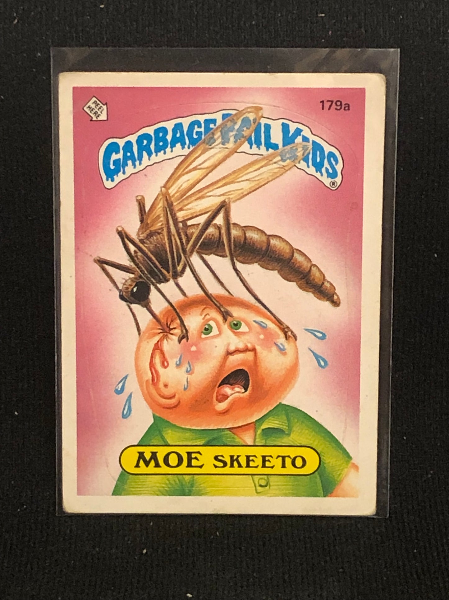 Garbage Pail Kids Original Series 5 (os5) 179a Moe Skeeto