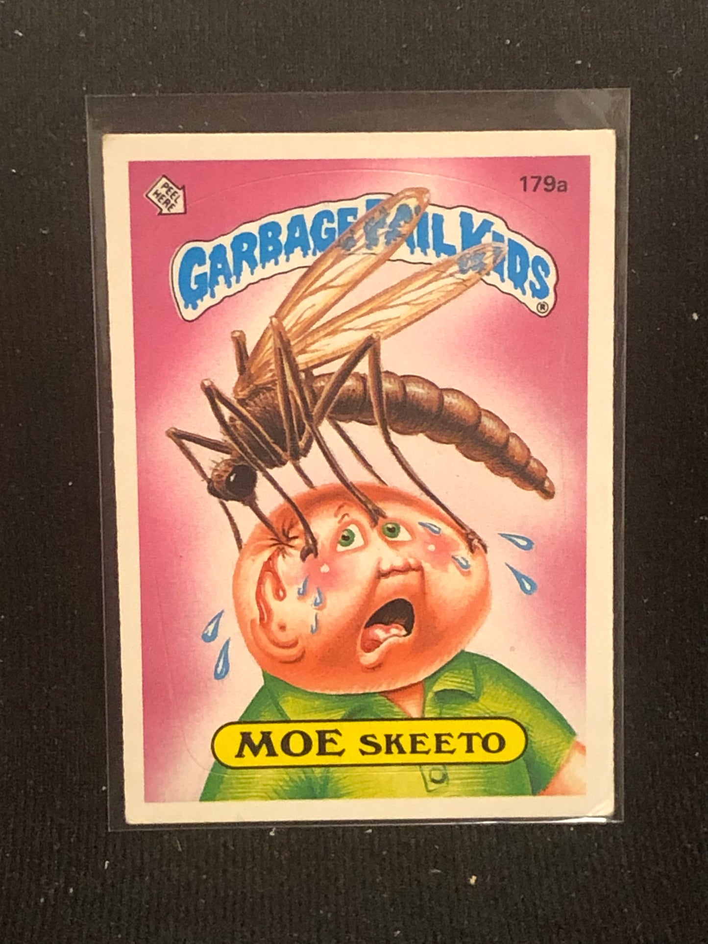 Garbage Pail Kids Original Series 5 (os5) 179a Moe Skeeto