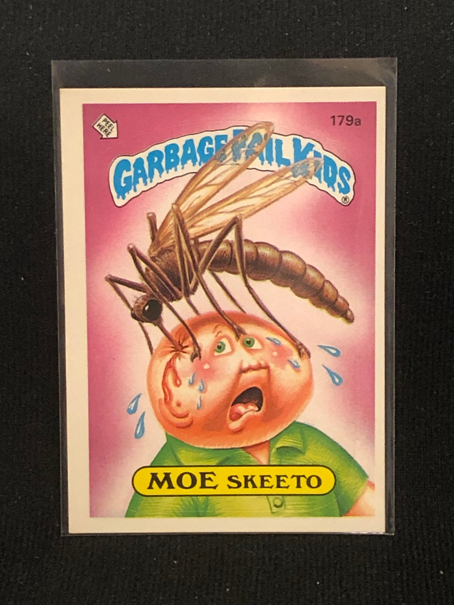 Garbage Pail Kids Original Series 5 (os5) 179a Moe Skeeto