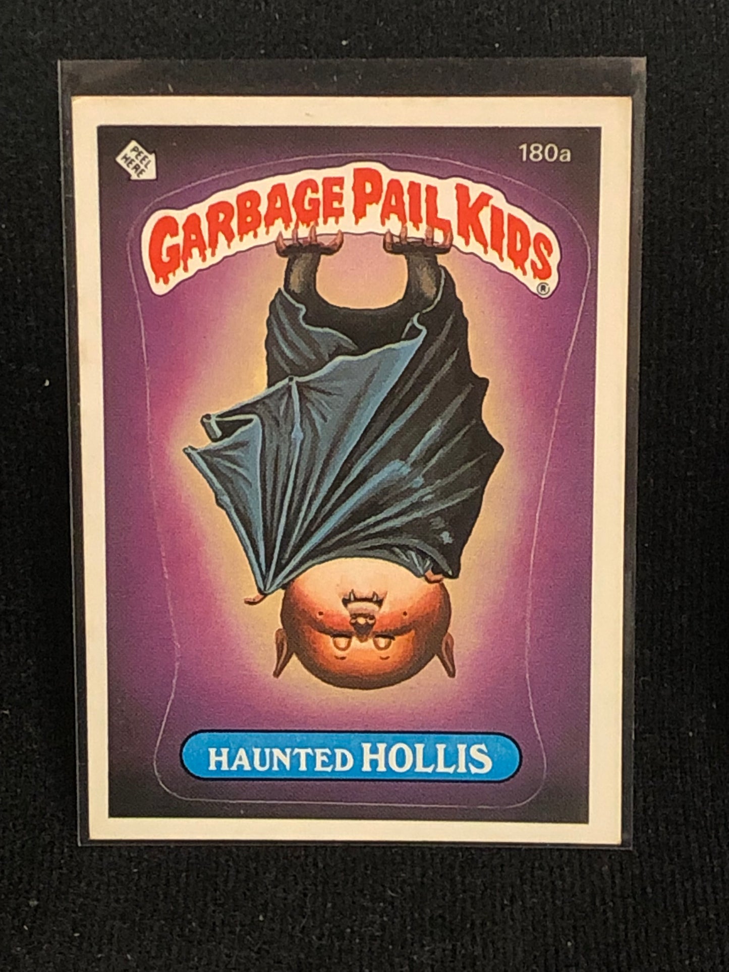 Garbage Pail Kids Original Series 5 (os5) 180a Haunted Hollis