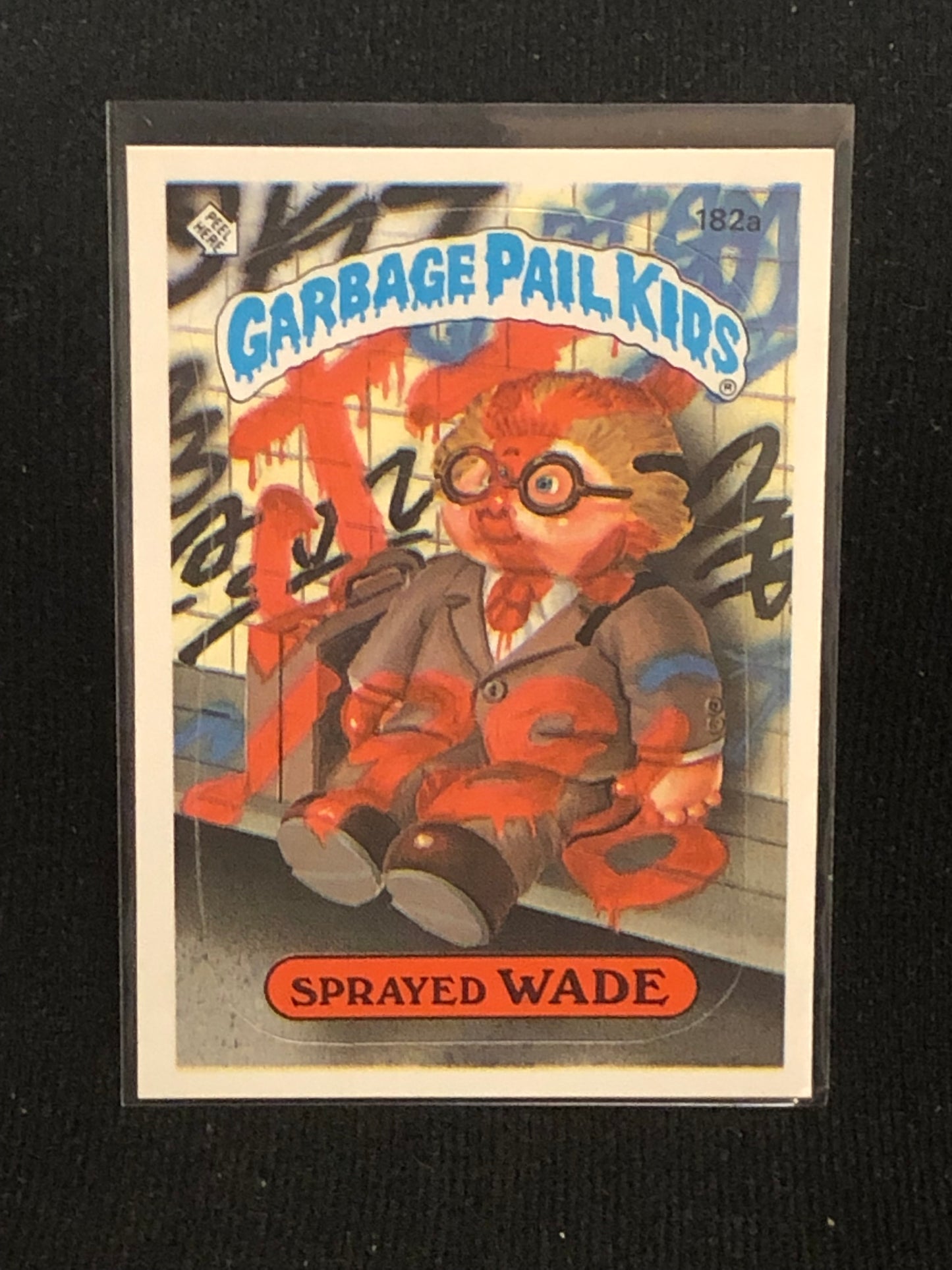 Garbage Pail Kids Original Series 5 (os5) 182a Sprayed Wade