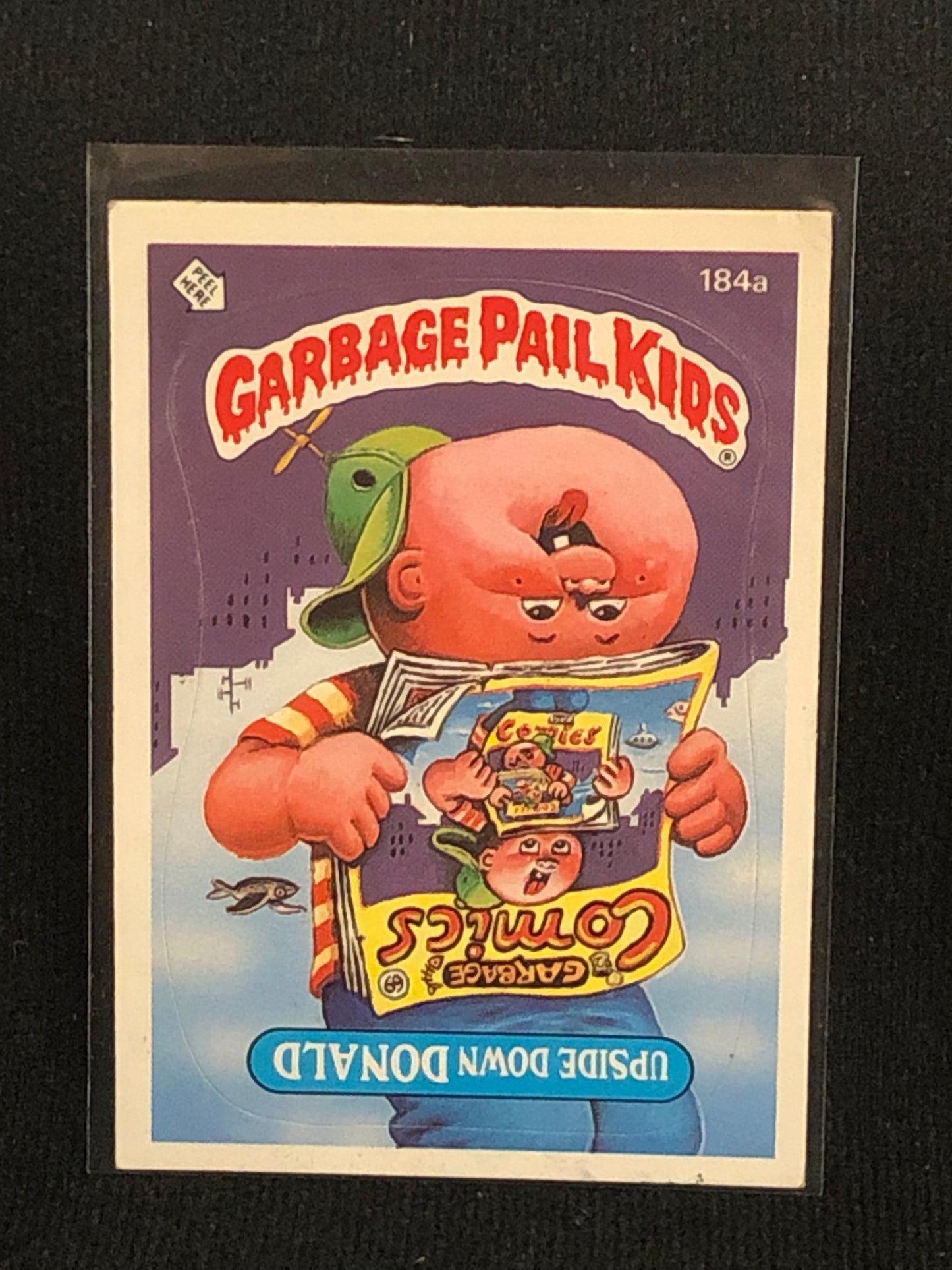 Garbage Pail Kids Original Series 5 (os5) 184a Upside Down Donald