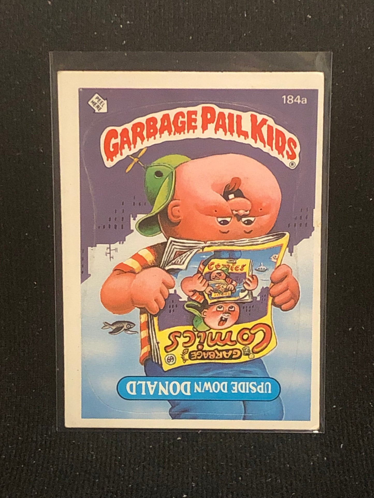 Garbage Pail Kids Original Series 5 (os5) 184a Upside Down Donald