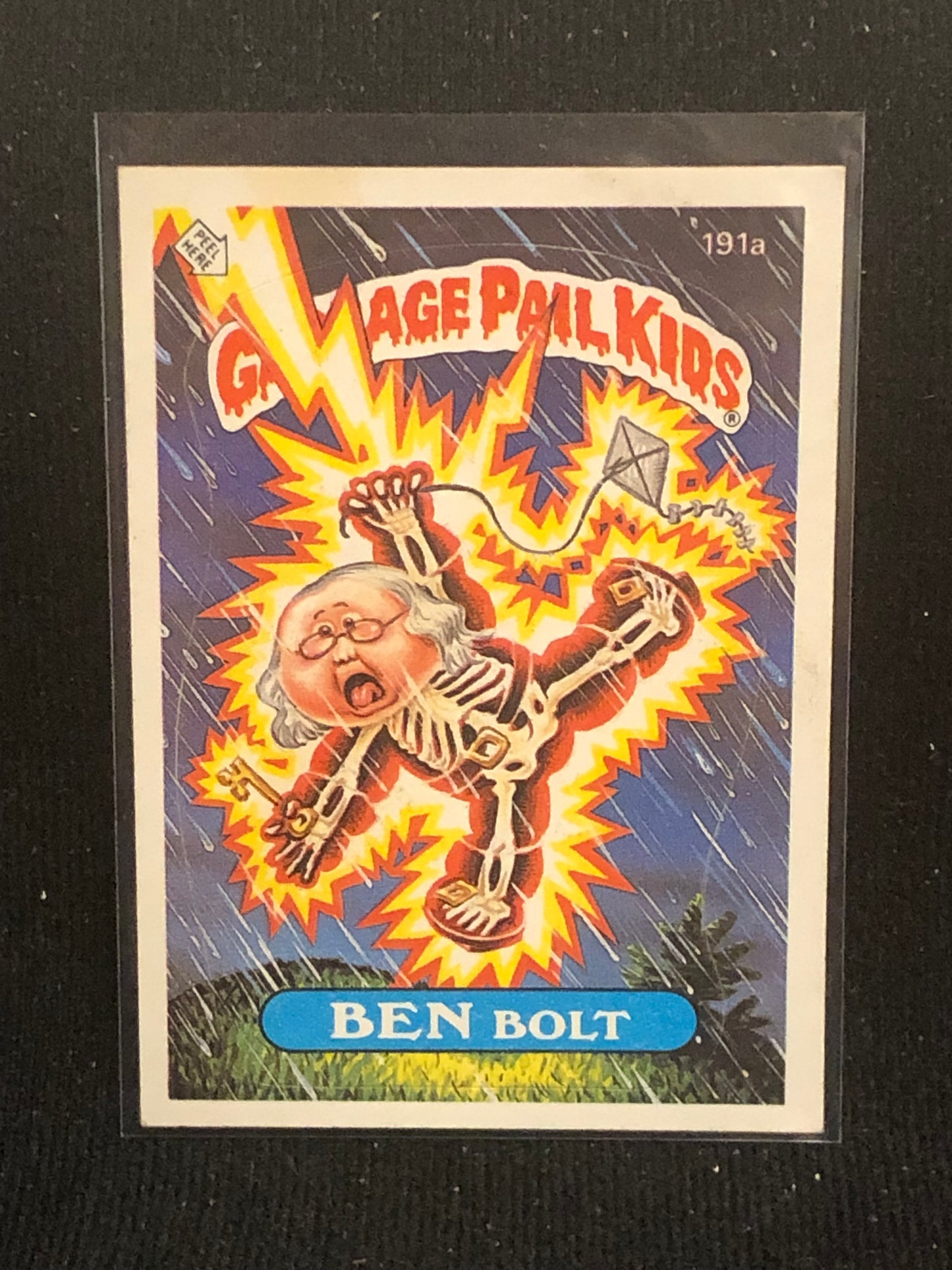 Garbage Pail Kids Original Series 5 (os5) 191a Ben Bolt