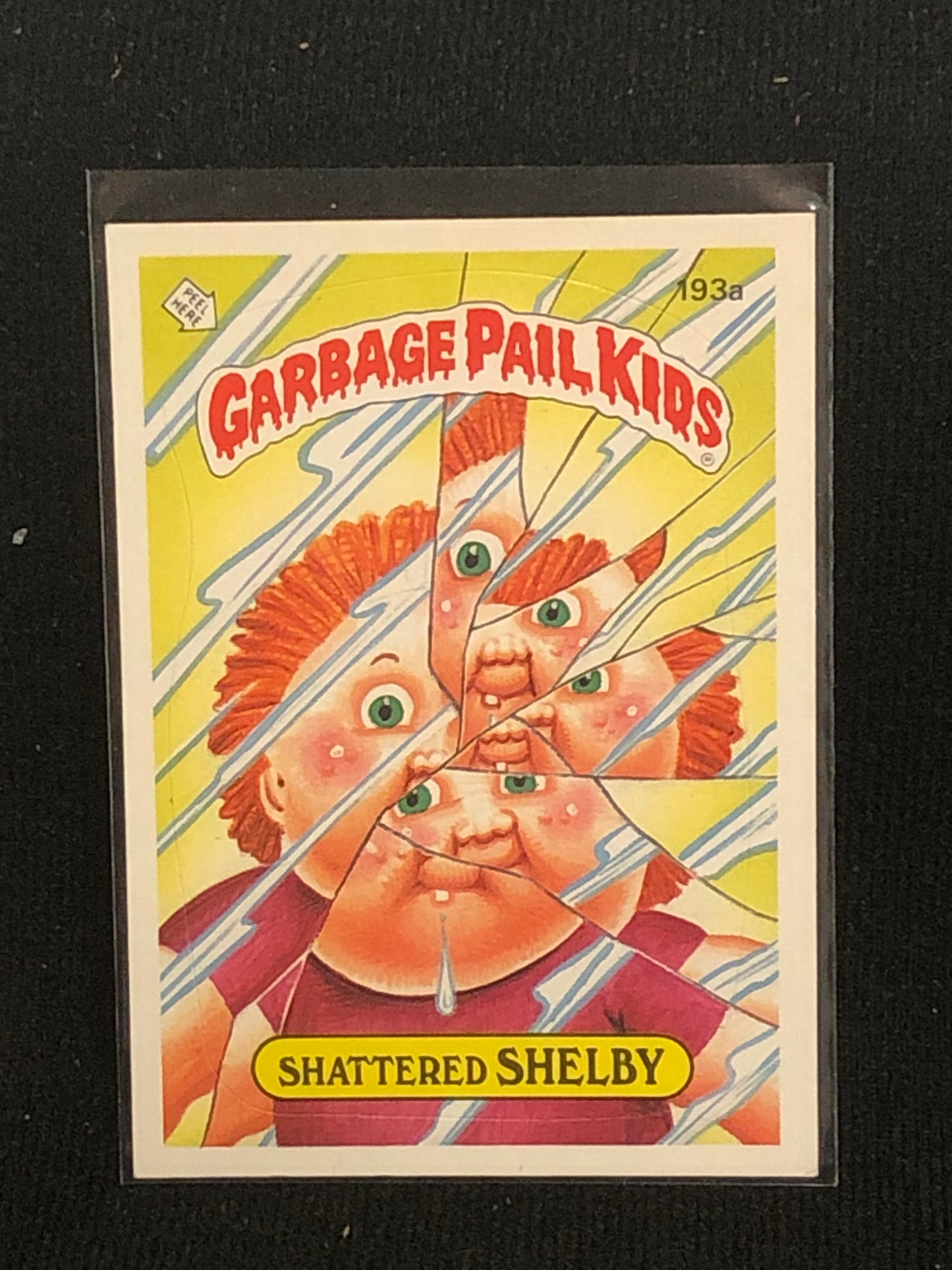 Garbage Pail Kids Original Series 5 (os5) 193a Shattered Shelby