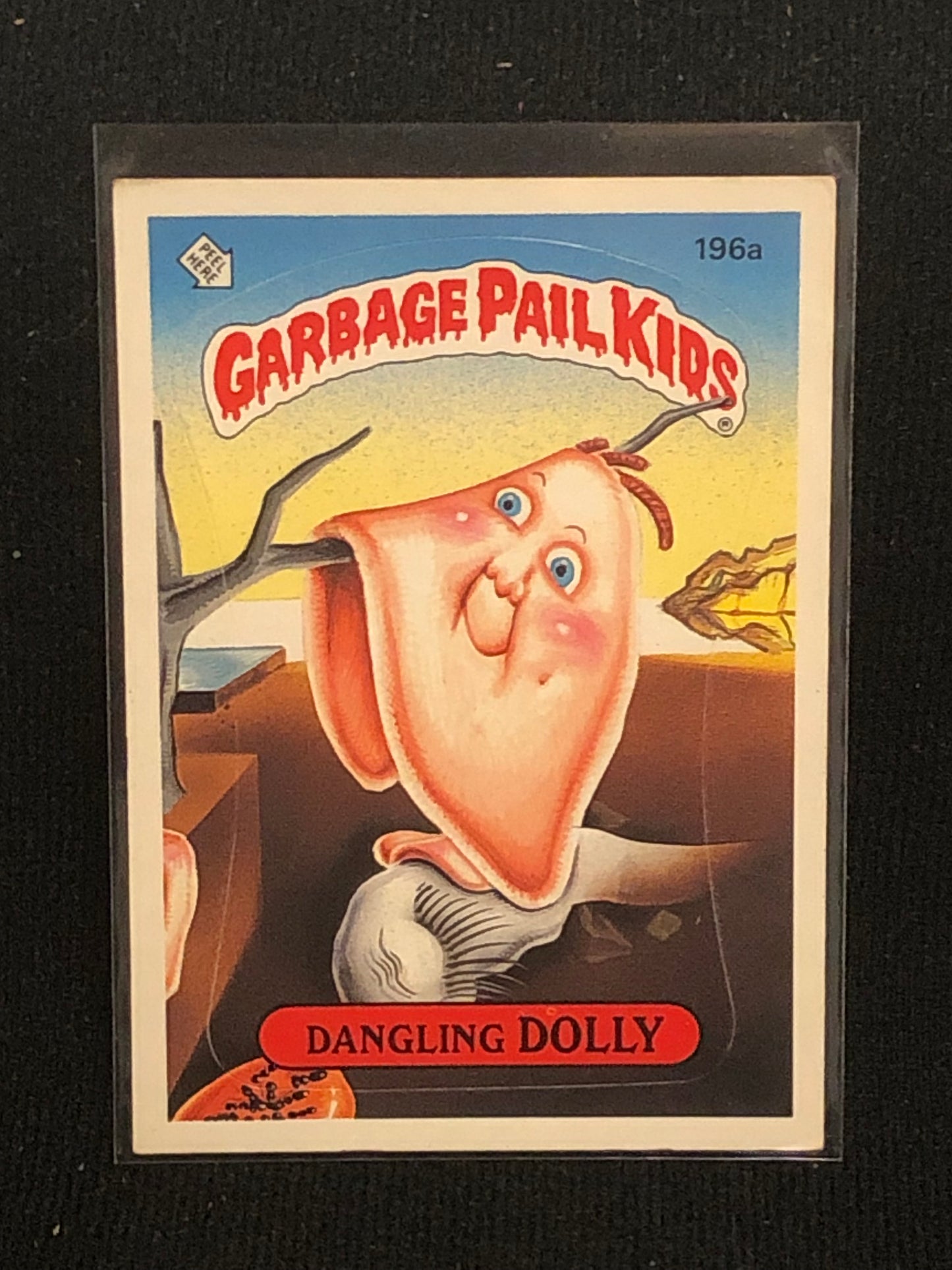 Garbage Pail Kids Original Series 5 (os5) 196a Dangling Dolly