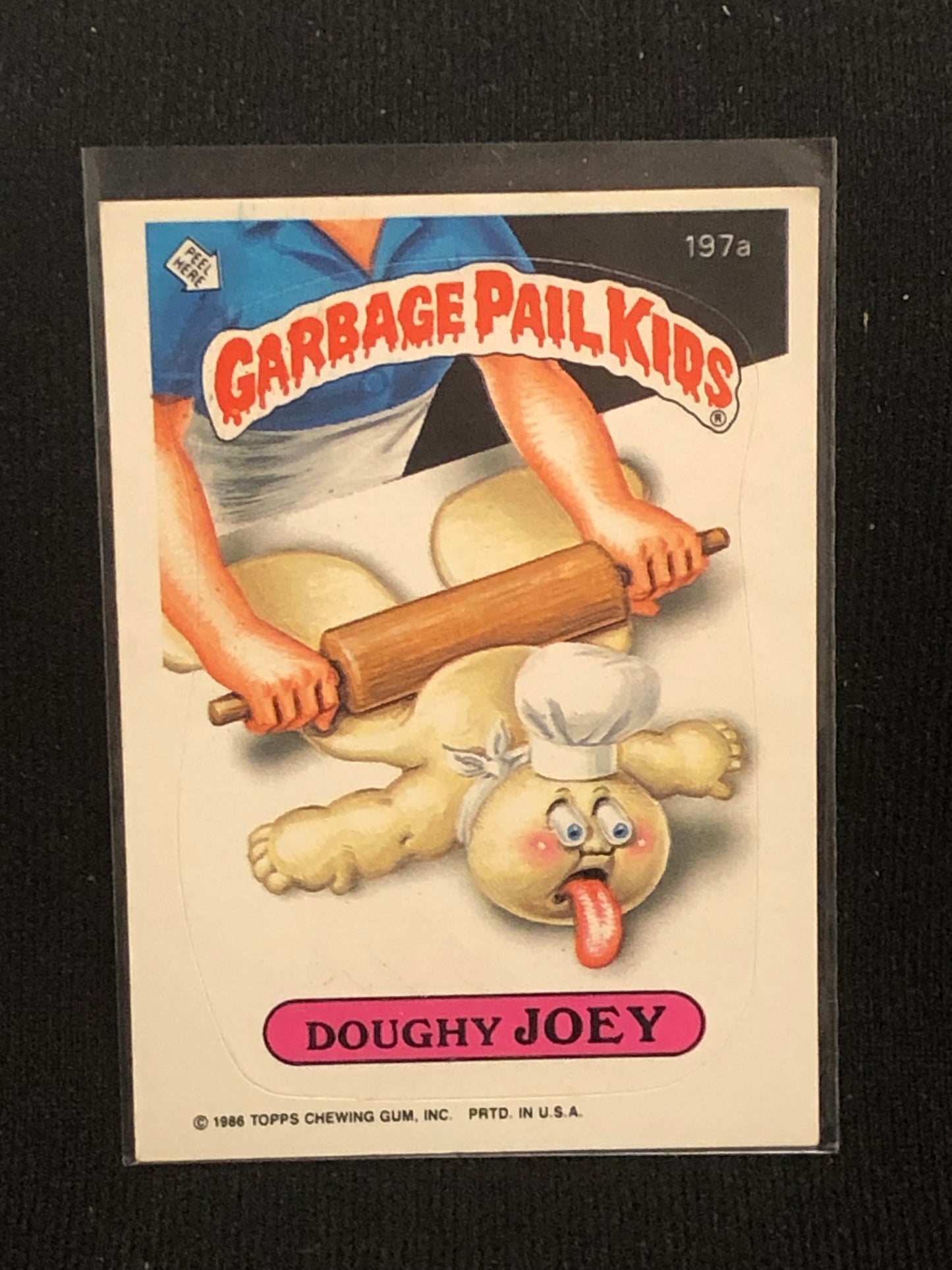 Garbage Pail Kids Original Series 5 (os5) 197a Doughy Joey