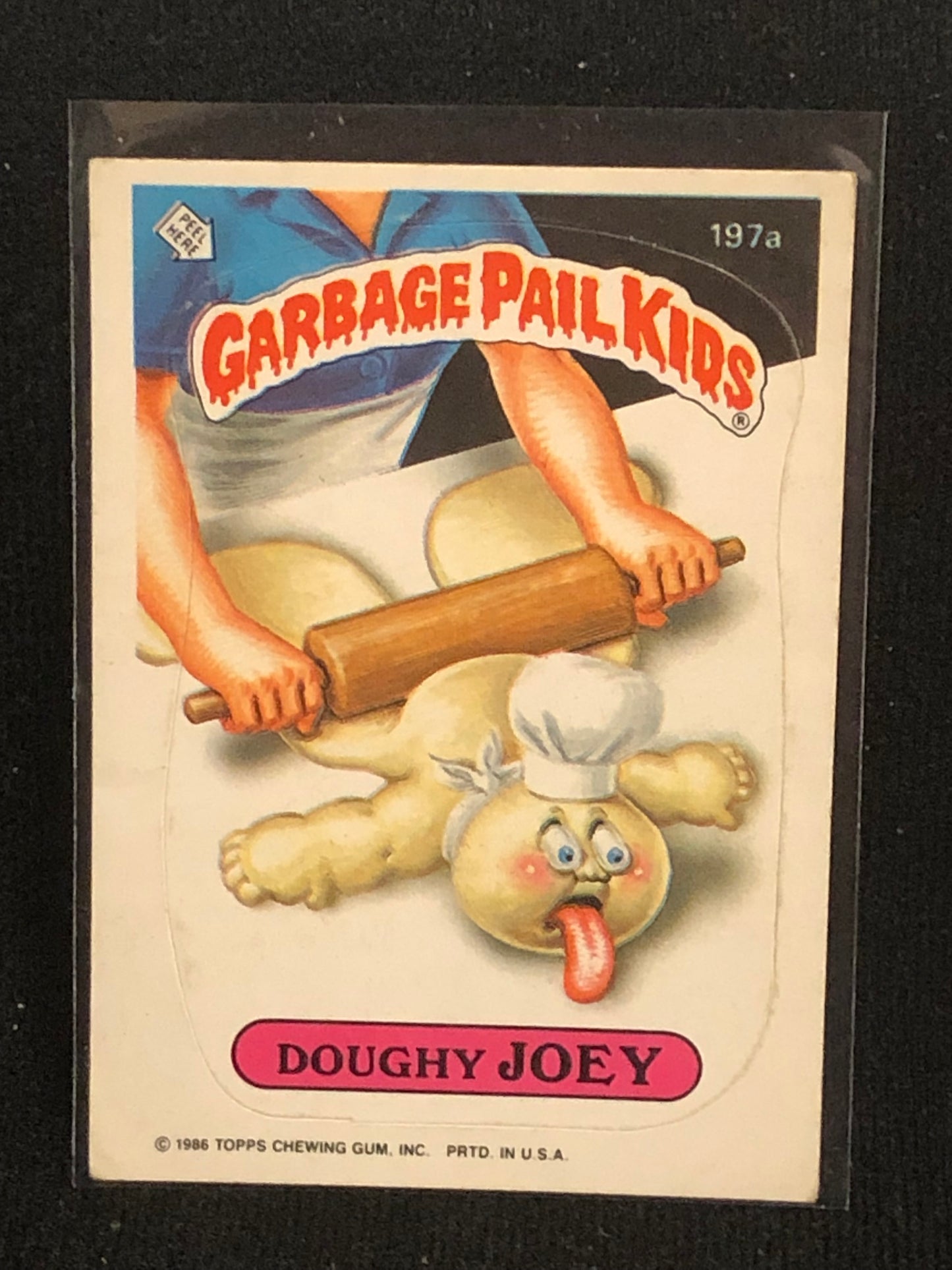 Garbage Pail Kids Original Series 5 (os5) 197a Doughy Joey