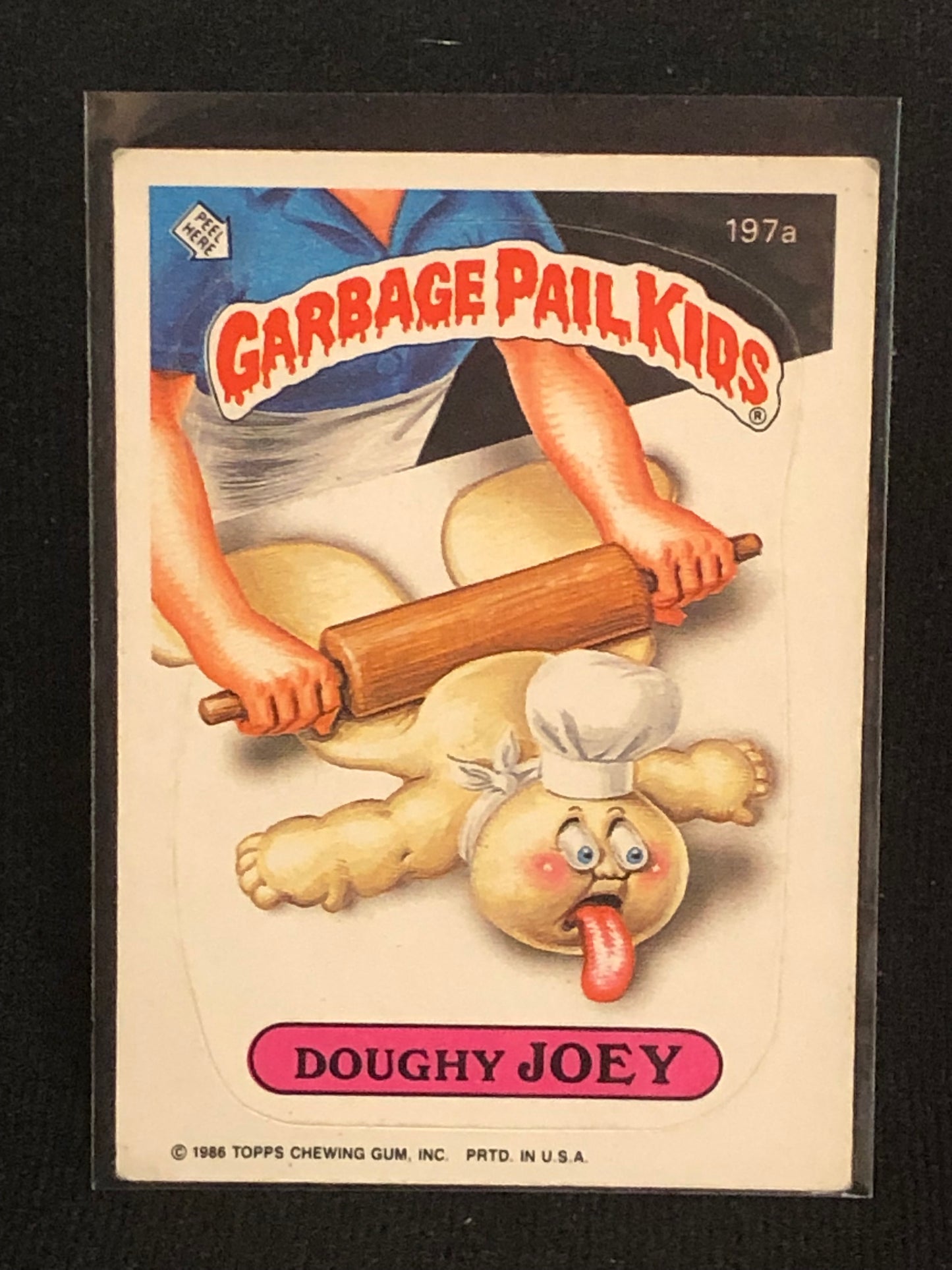 Garbage Pail Kids Original Series 5 (os5) 197a Doughy Joey