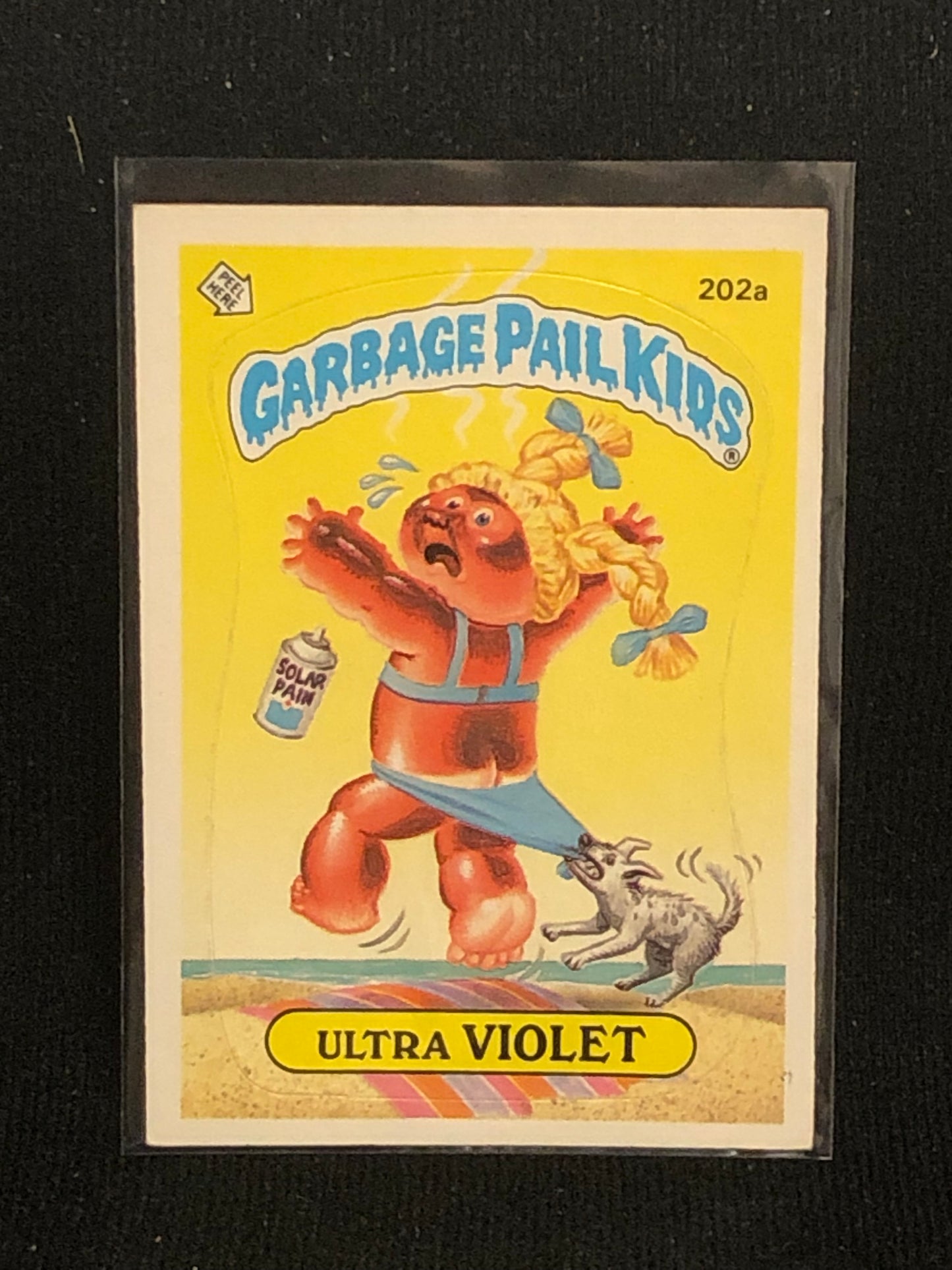 Garbage Pail Kids Original Series 5 (os5) 202a Ultra Violet