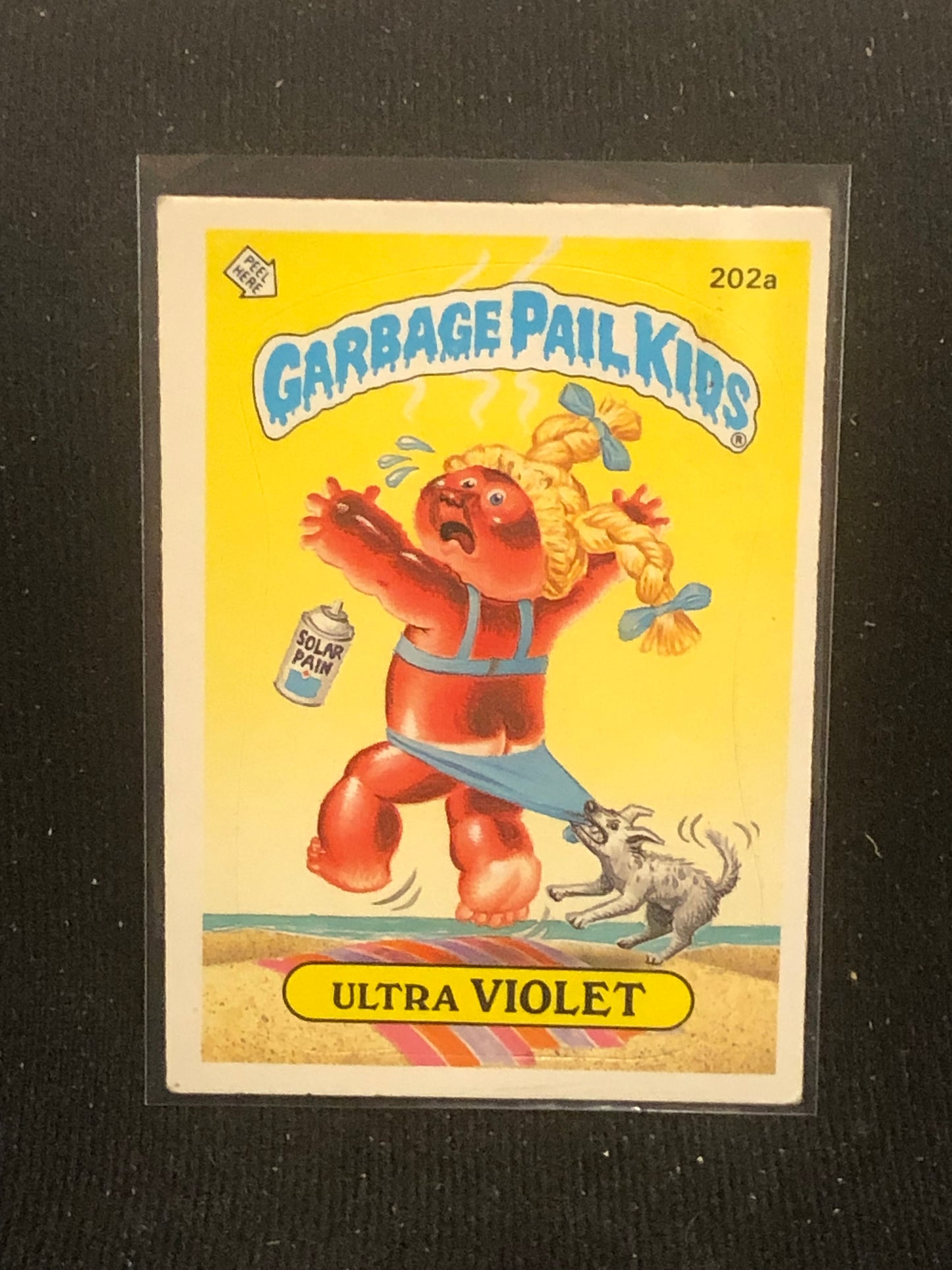 Garbage Pail Kids Original Series 5 (os5) 202a Ultra Violet