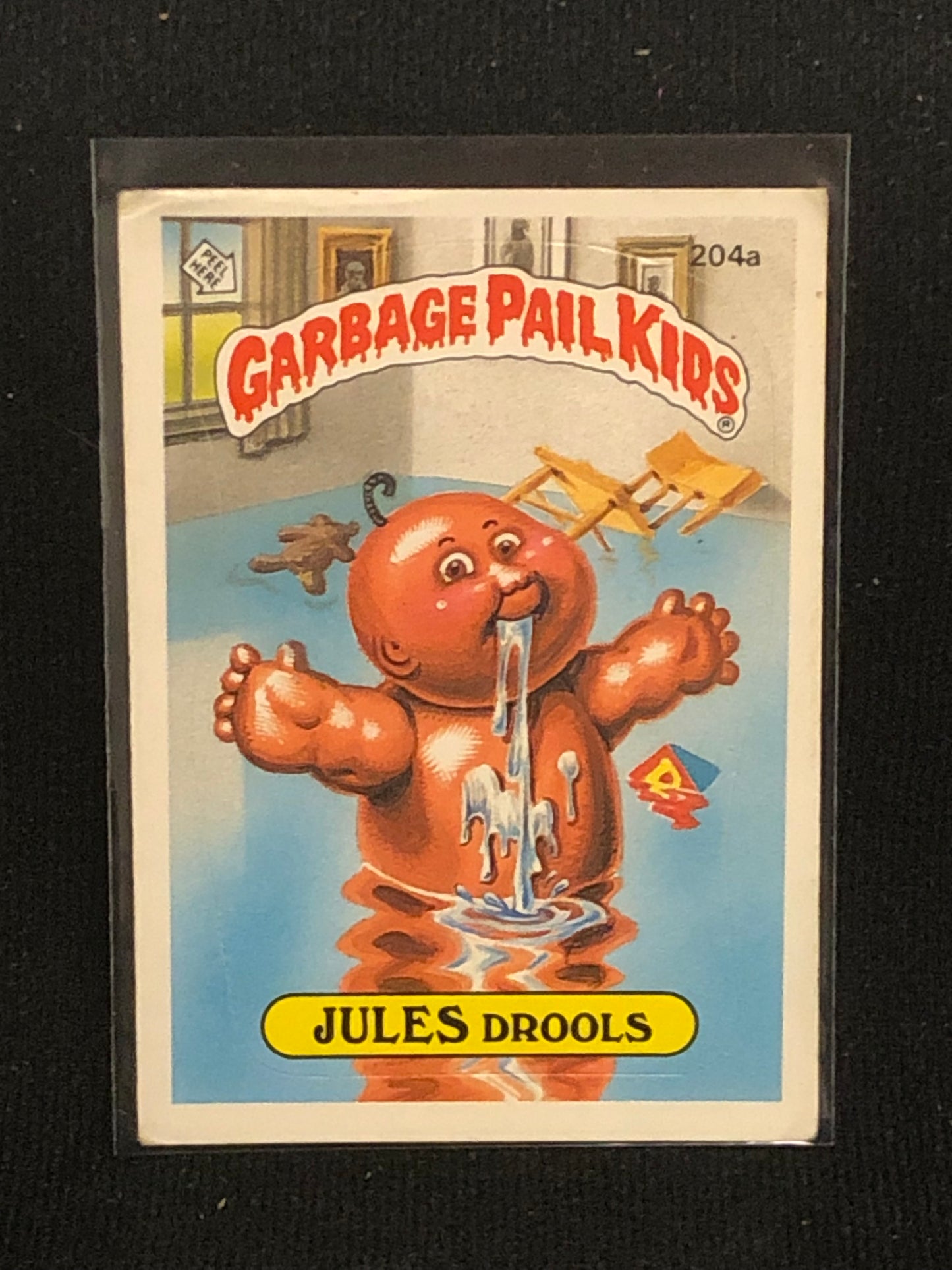 Garbage Pail Kids Original Series 5 (os5) 204a Jules Drools