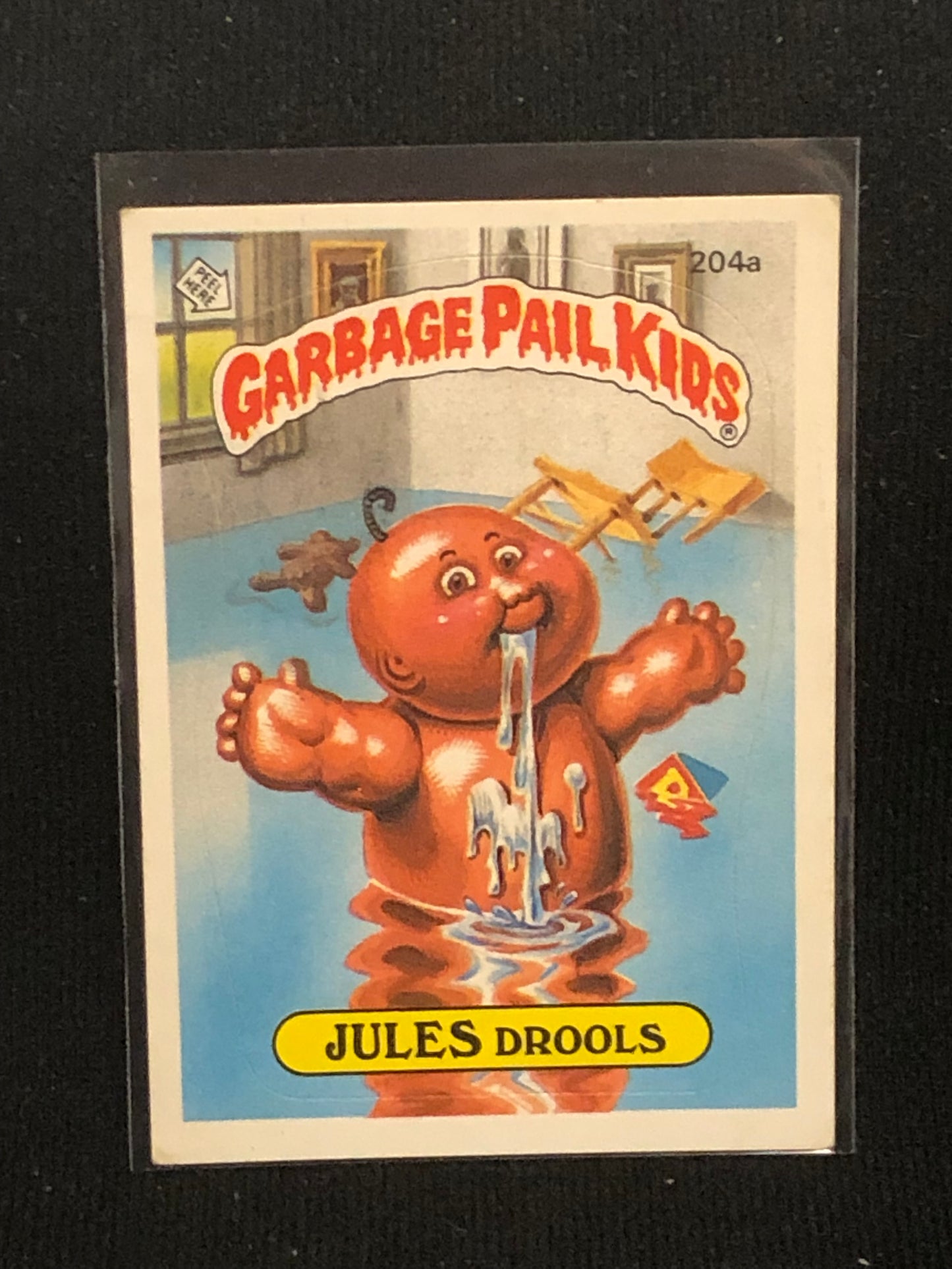 Garbage Pail Kids Original Series 5 (os5) 204a Jules Drools