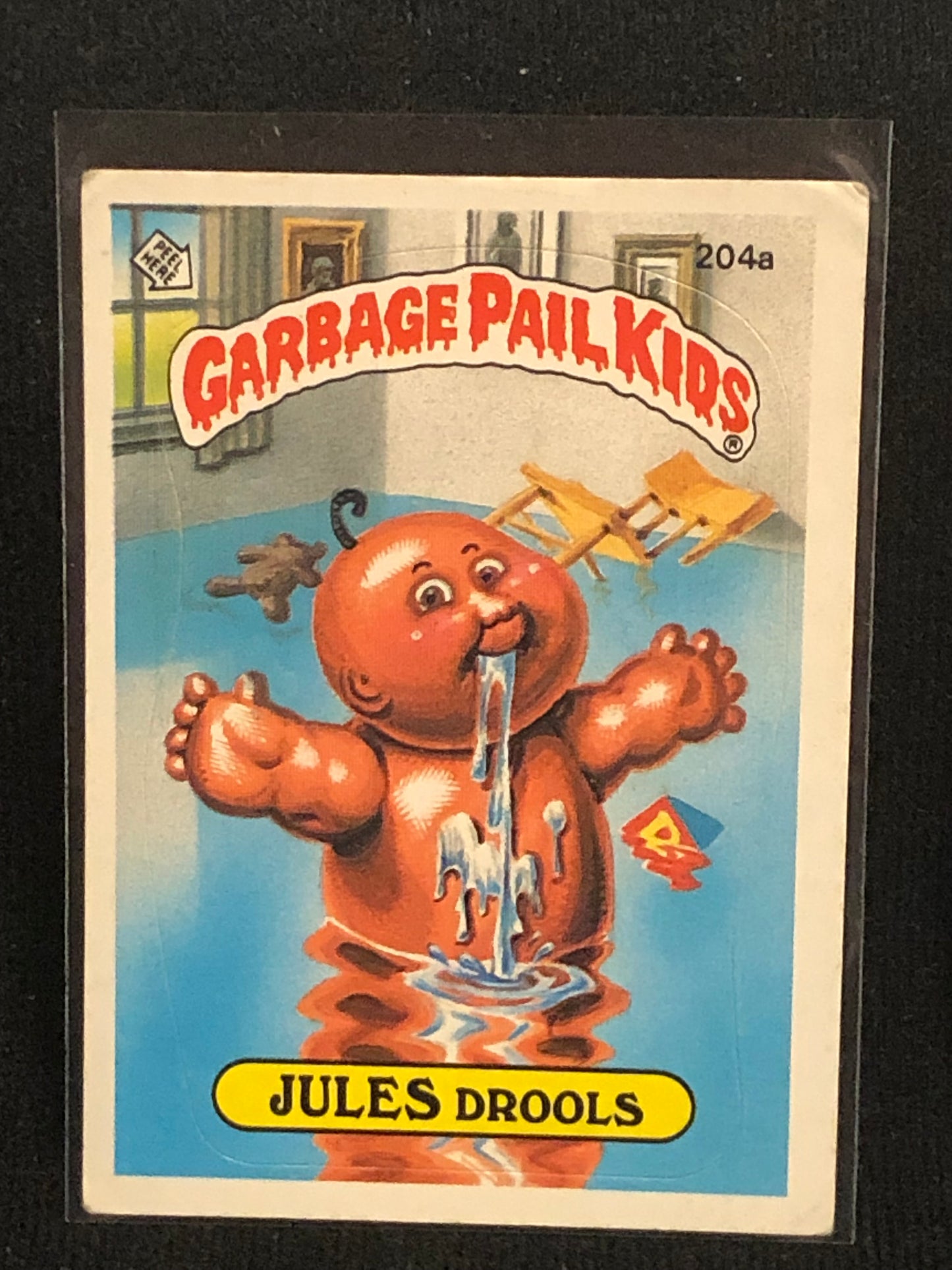 Garbage Pail Kids Original Series 5 (os5) 204a Jules Drools