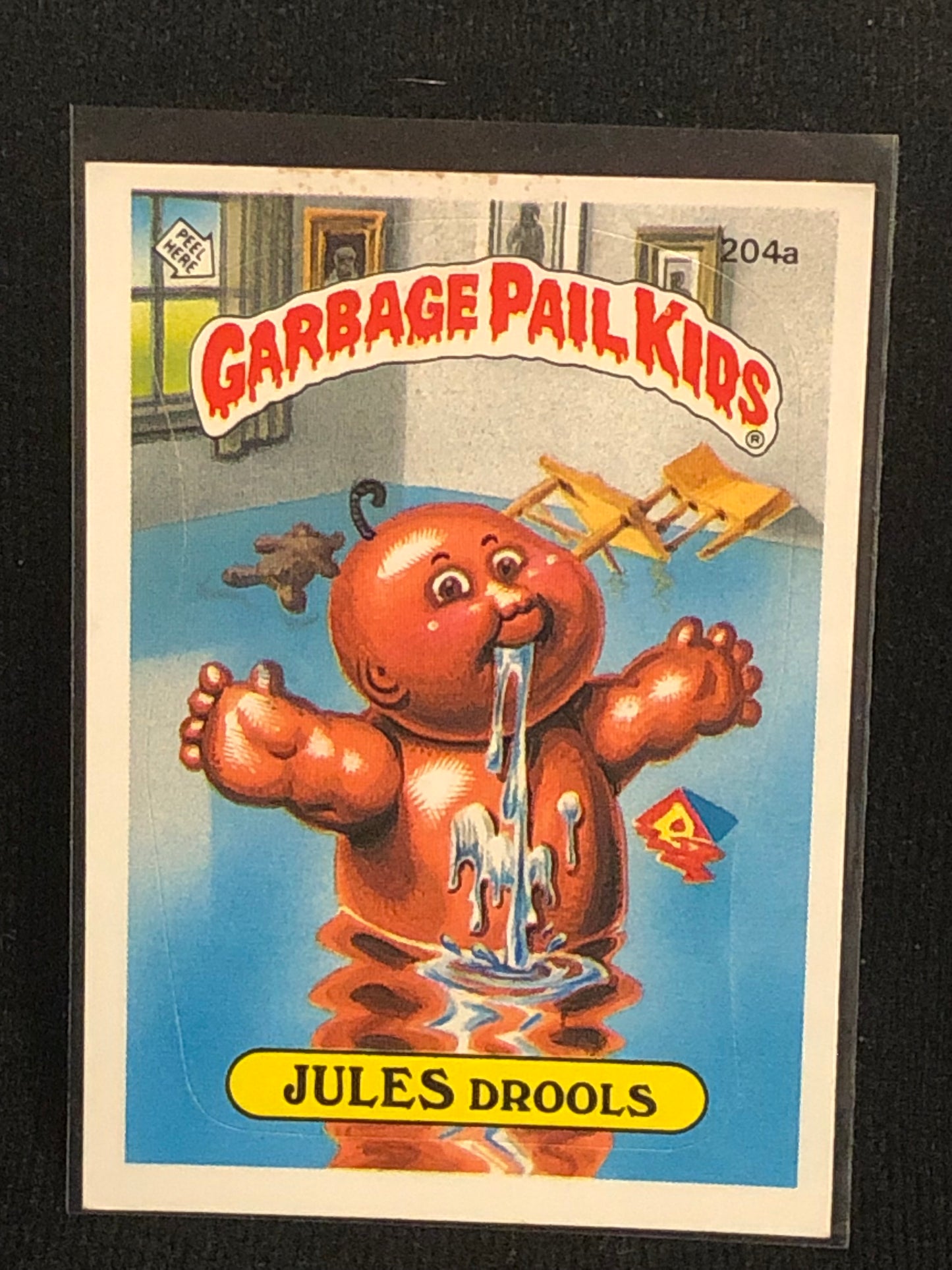 Garbage Pail Kids Original Series 5 (os5) 204a Jules Drools