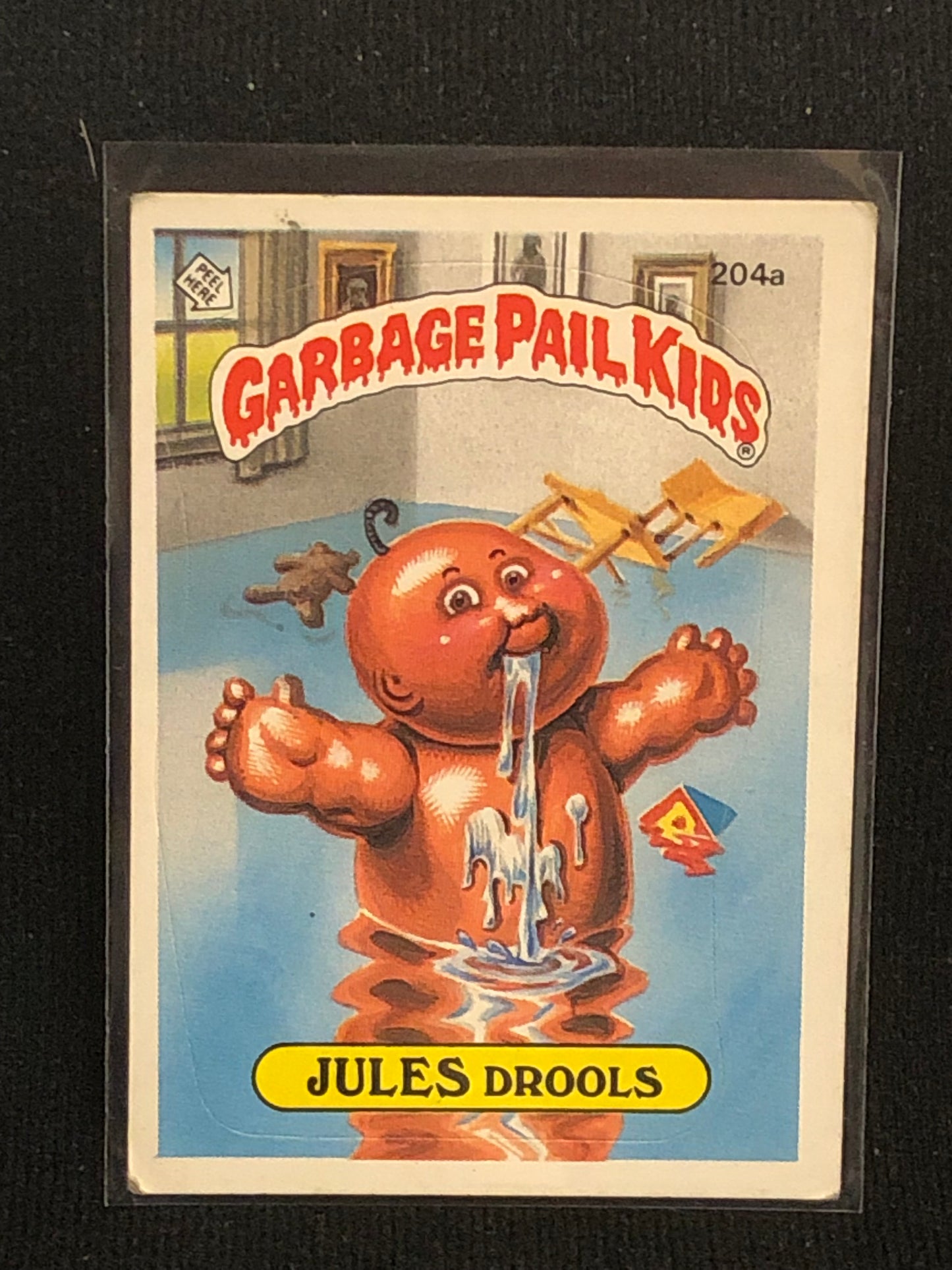 Garbage Pail Kids Original Series 5 (os5) 204a Jules Drools